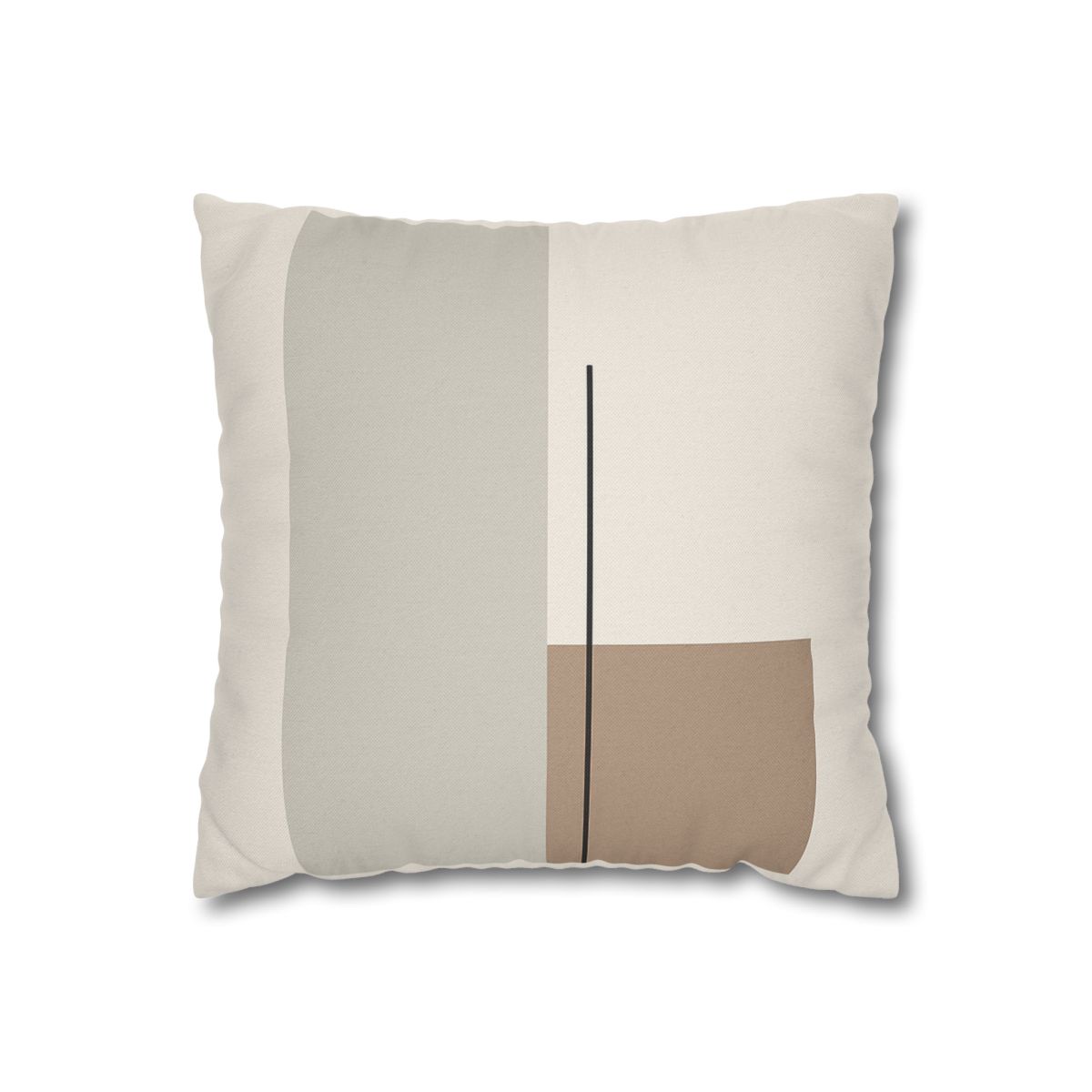 Offset Rectangle Pair With Line custom pillow cases