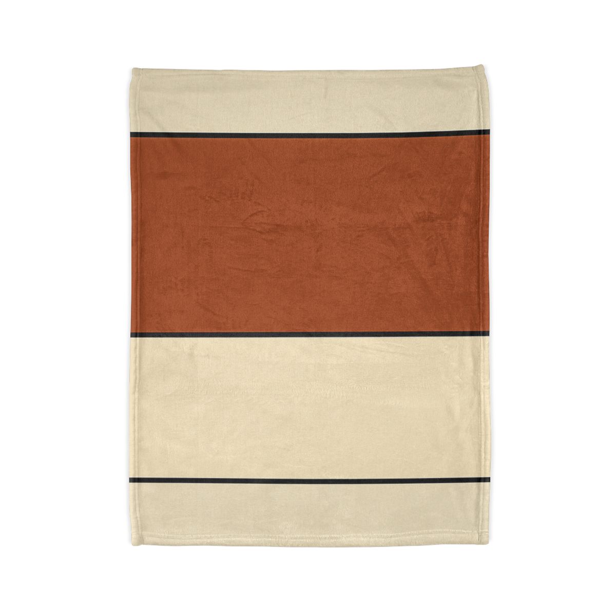 Offset Rectangle Pairing stylish throw blankets