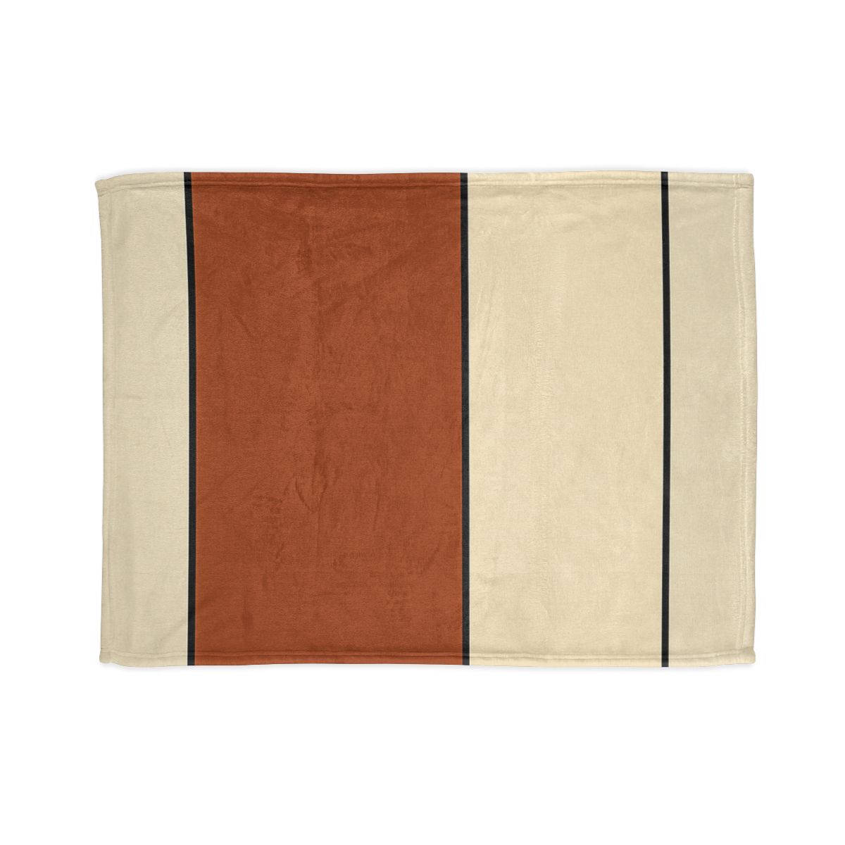 Offset Rectangle Pairing stylish throw blankets
