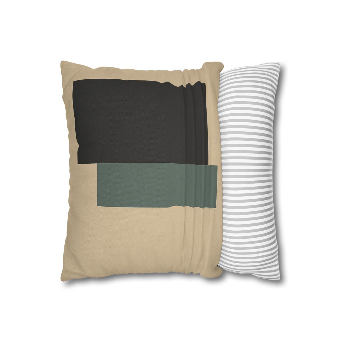 Offset Rectangle Pause stylish decorative pillowcases