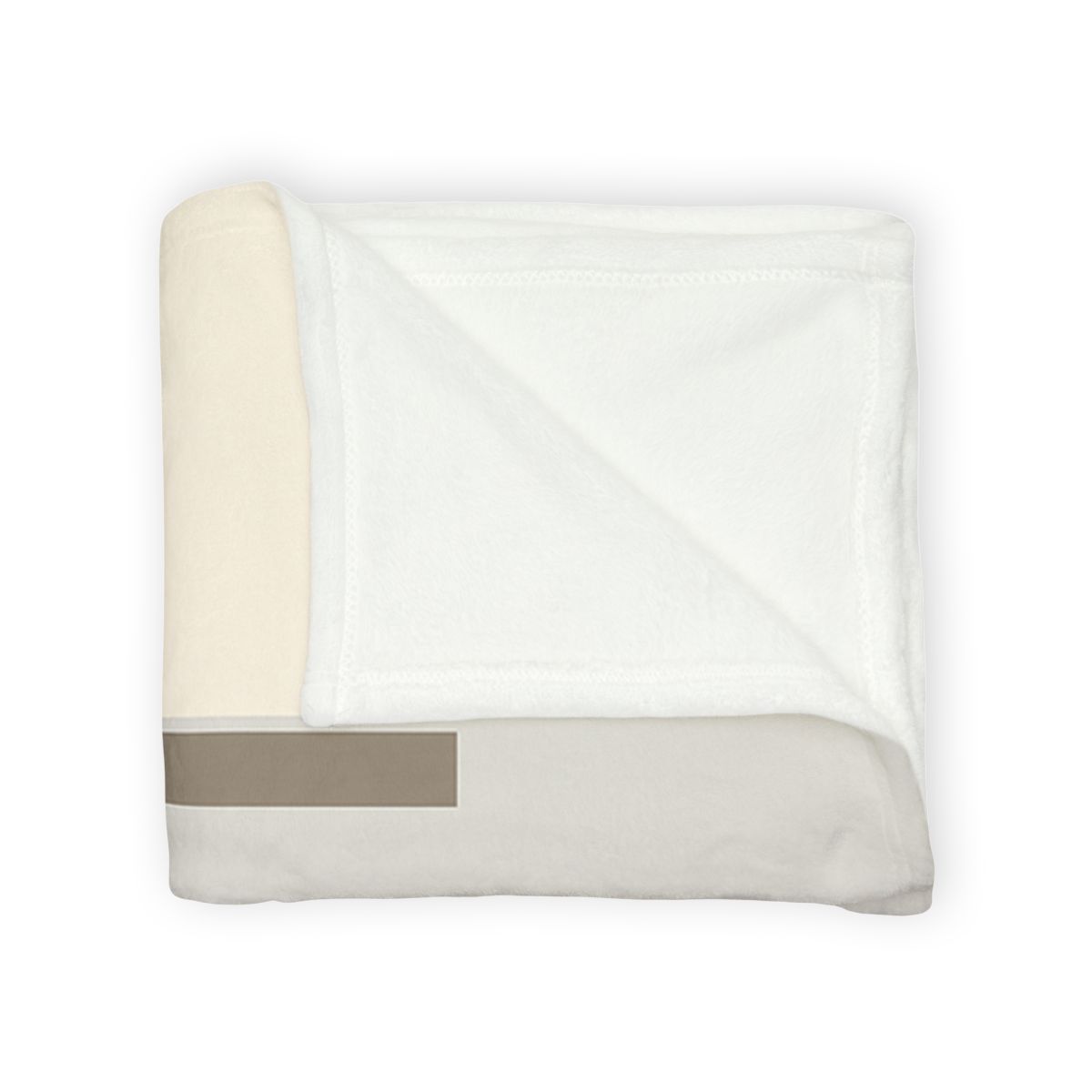 Offset Rectangle Pause warm winter blankets