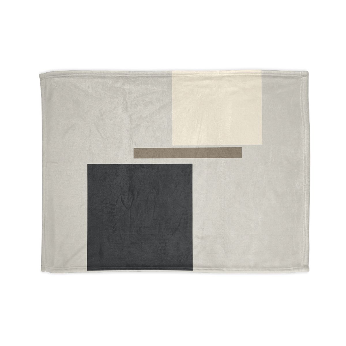 Offset Rectangle Pause warm winter blankets