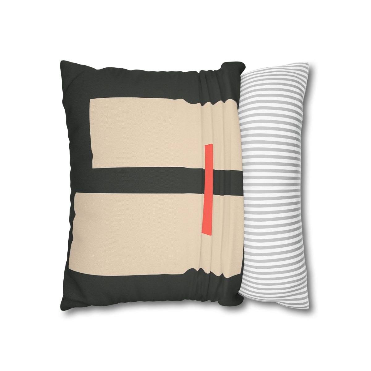 Offset Rectangle Pause personalized pillow covers