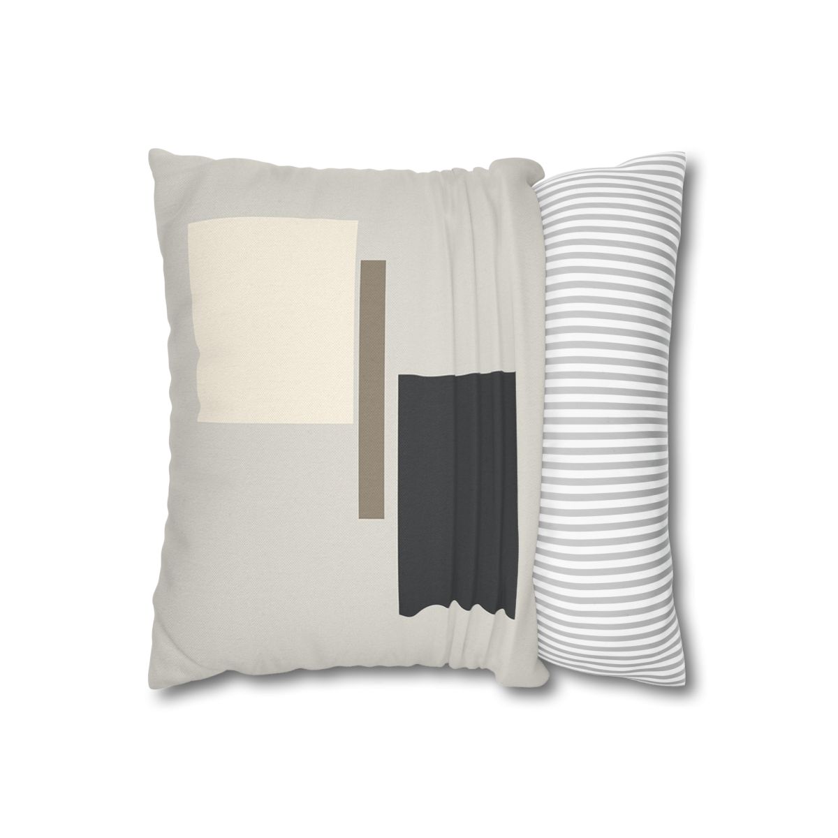 Offset Rectangle Pause custom pillow cases