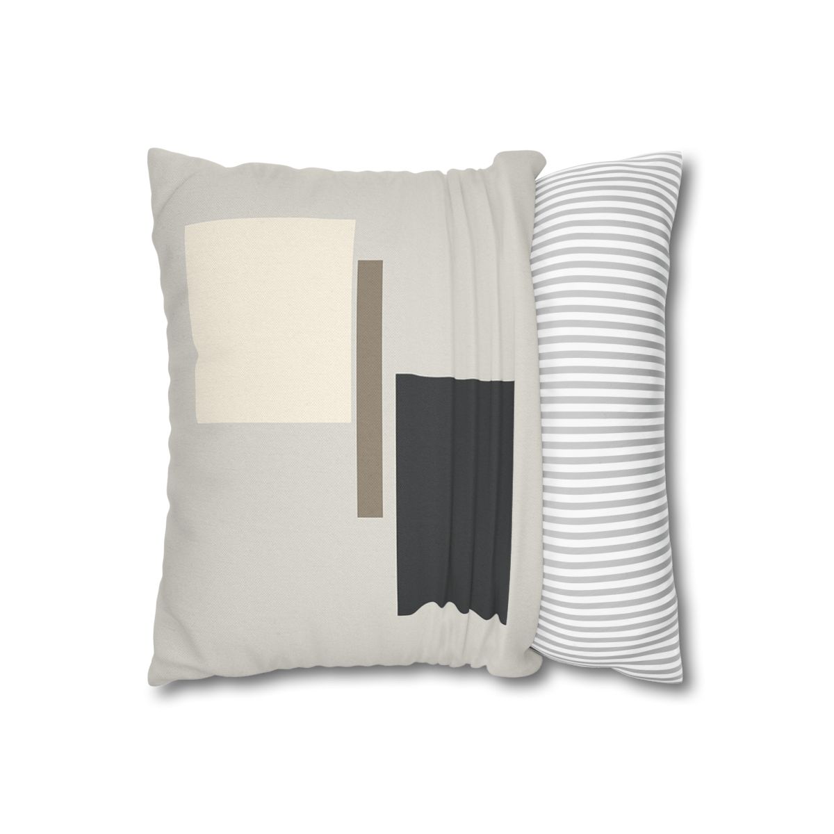 Offset Rectangle Pause custom pillow cases
