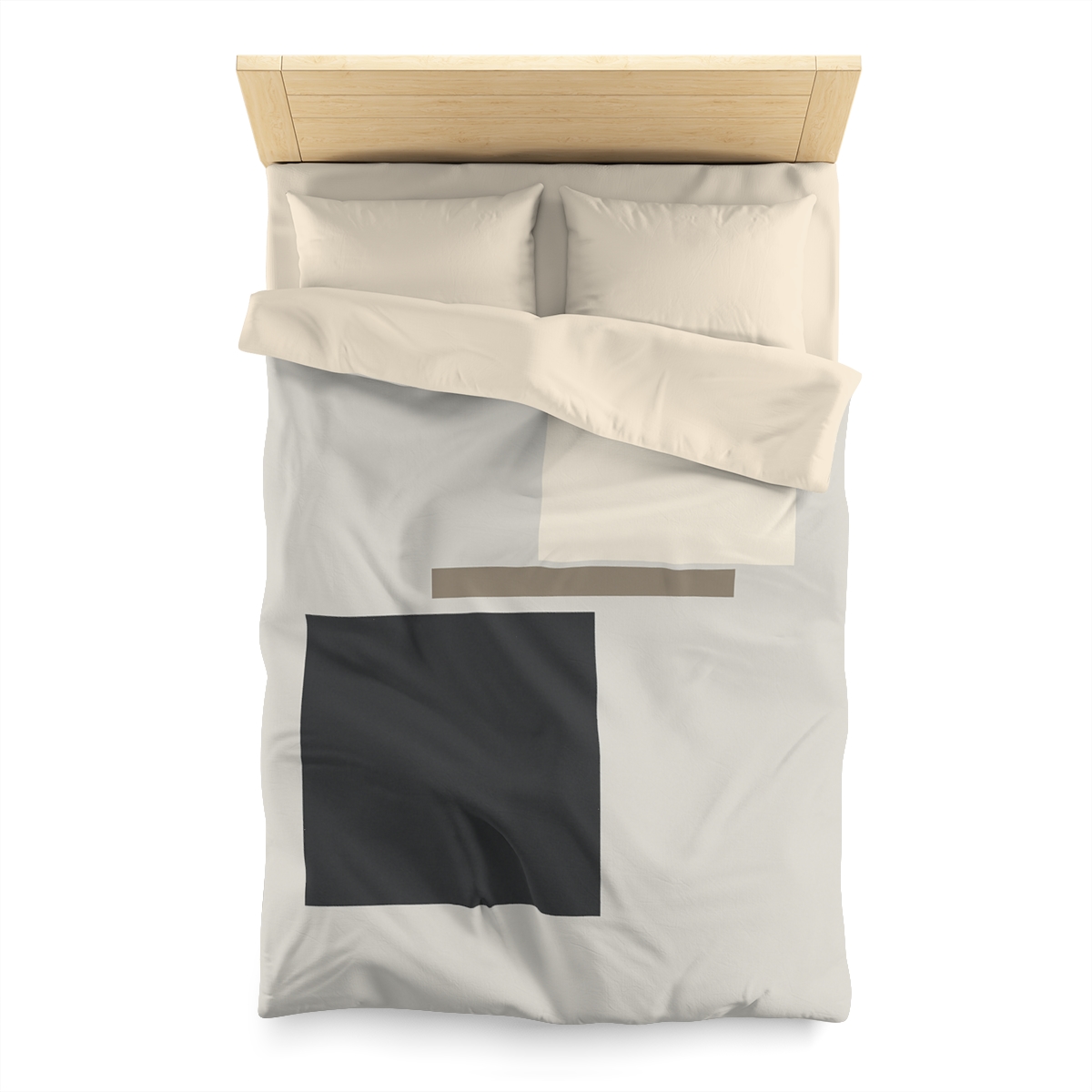 Offset Rectangle Pause soft comforter duvets