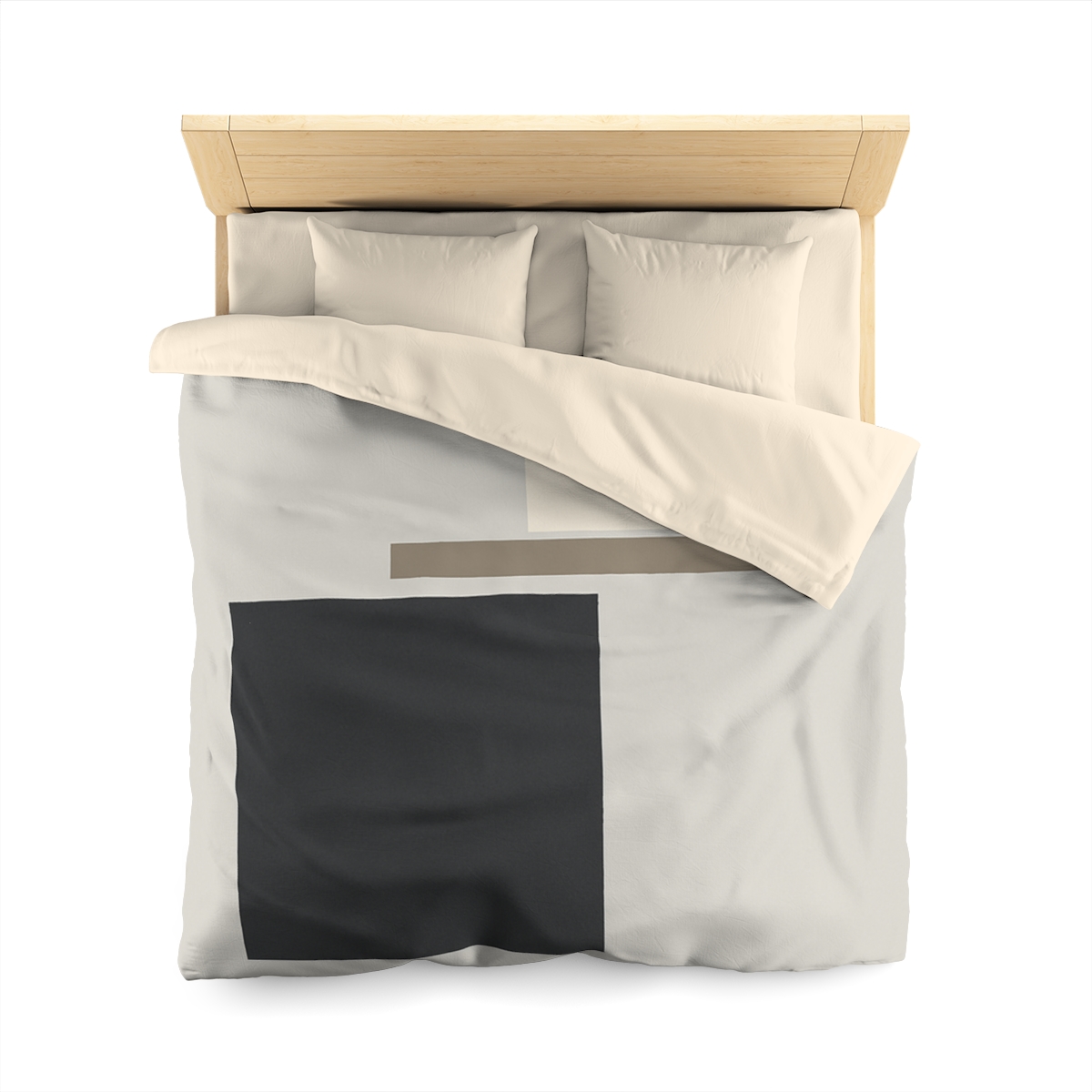 Offset Rectangle Pause soft comforter duvets