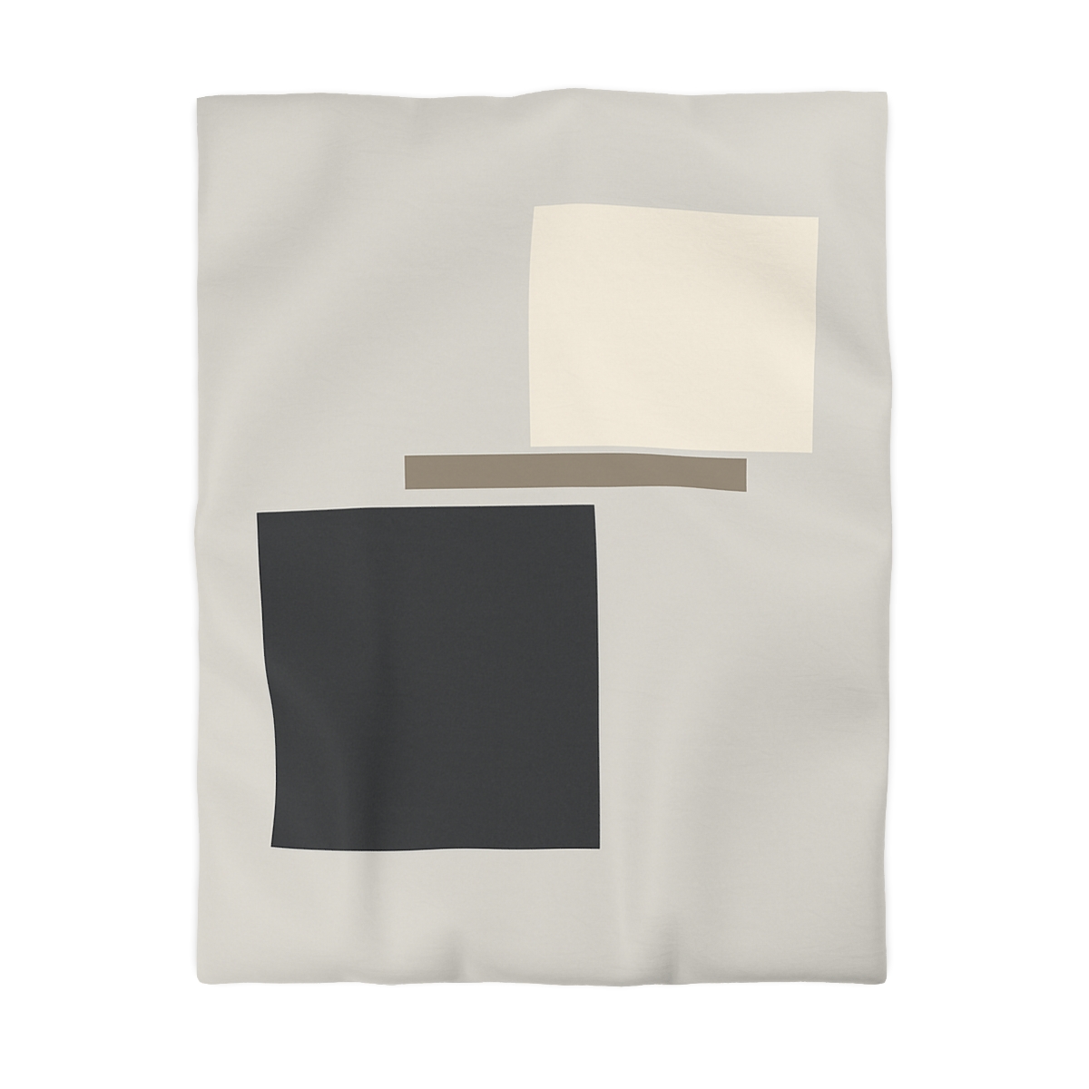 Offset Rectangle Pause soft comforter duvets