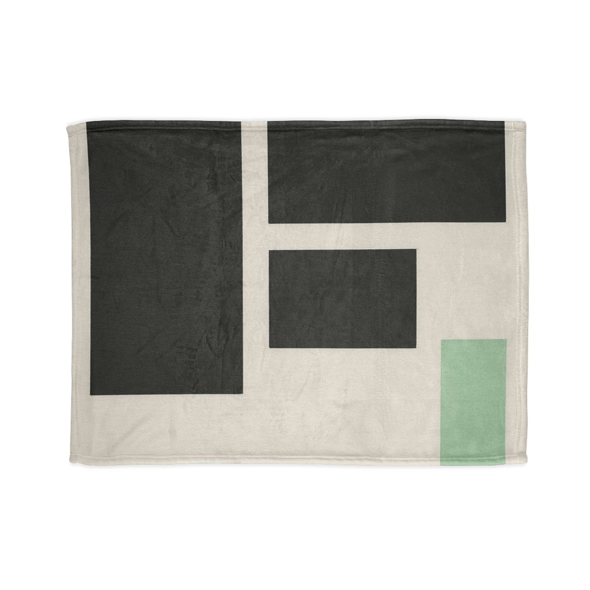 Offset Rectangle Quartet designer printed blankets