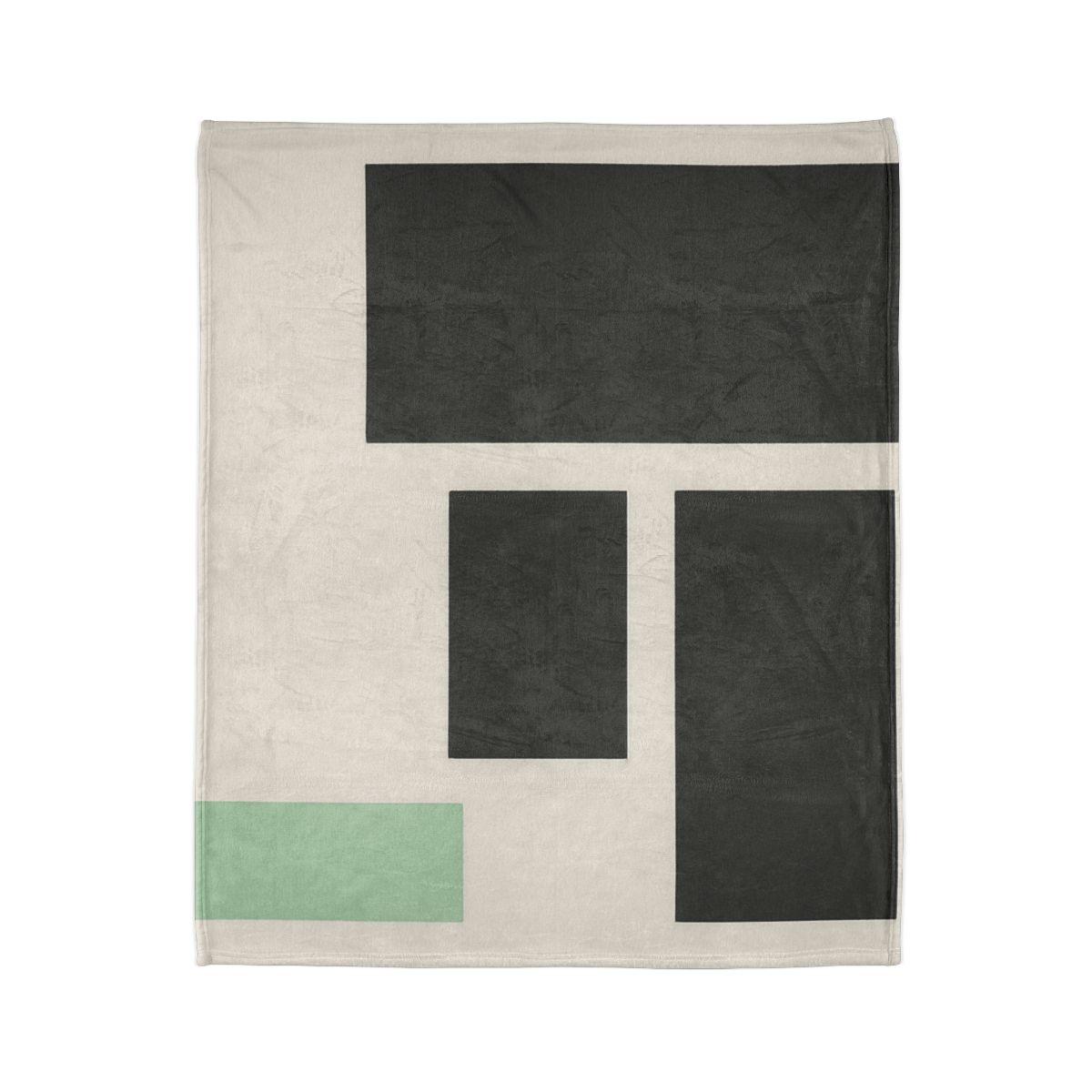 Offset Rectangle Quartet designer printed blankets