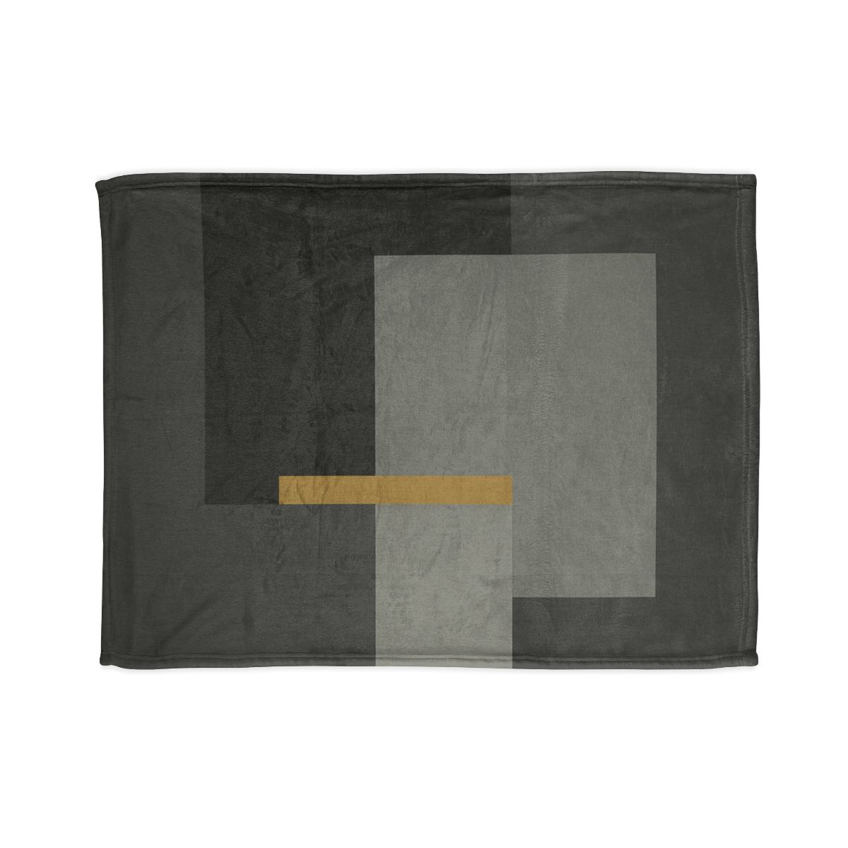Offset Rectangles And Narrow Bridge soft fleece blankets