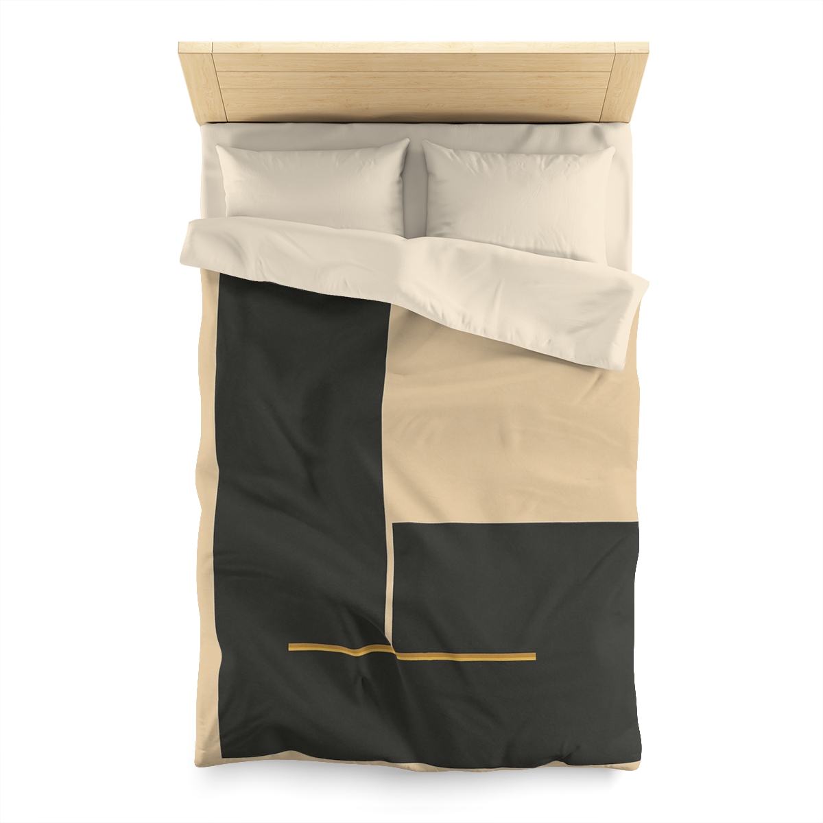 Offset Rectangles With Open Slot unique patterned duvets