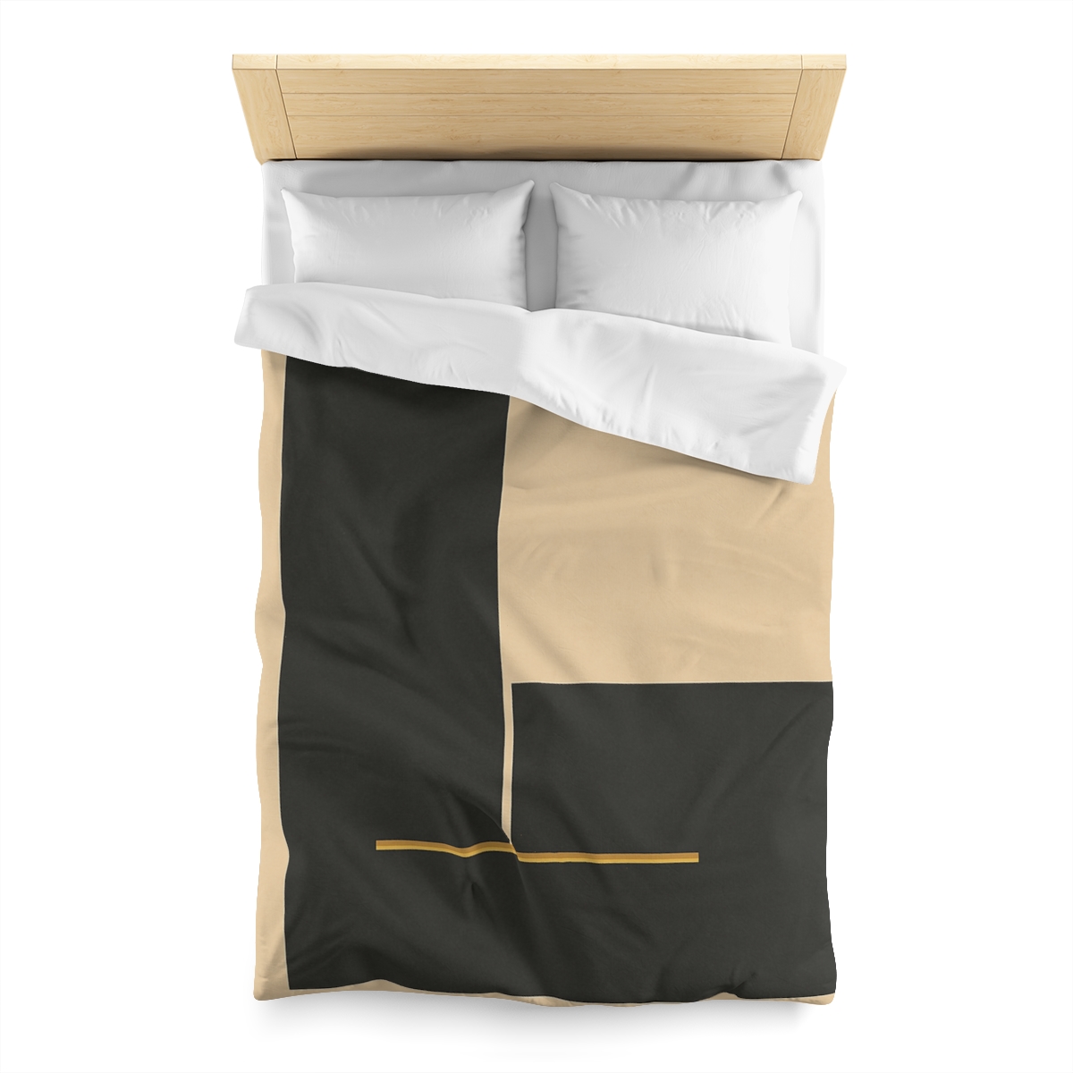 Offset Rectangles With Open Slot unique patterned duvets