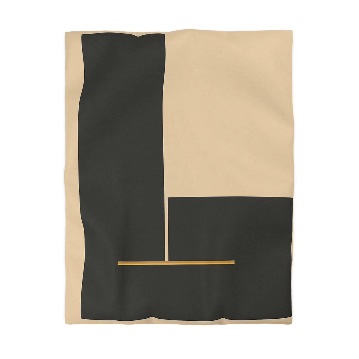 Offset Rectangles With Open Slot unique patterned duvets