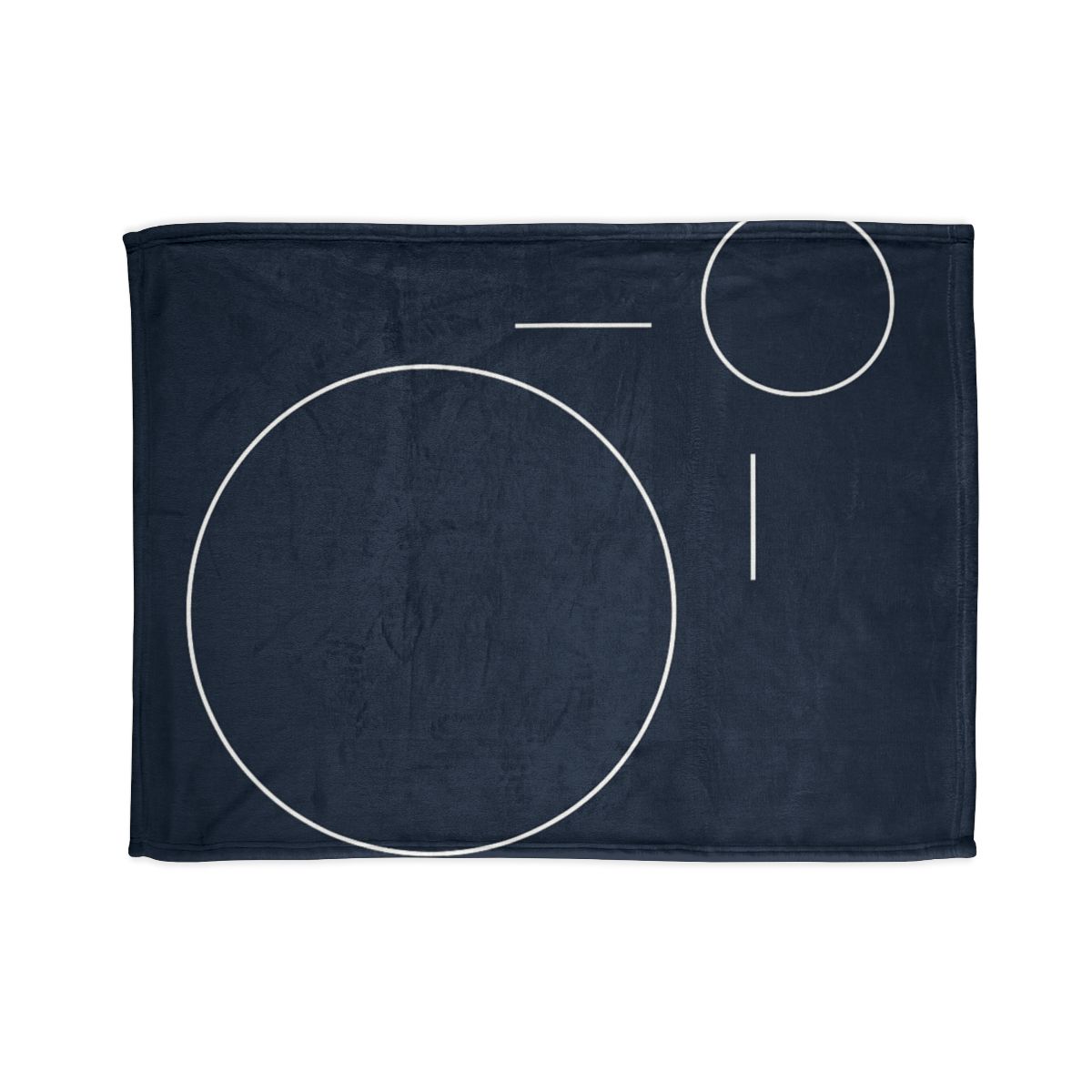 Offset Ring And Bar Constellation stylish throw blankets