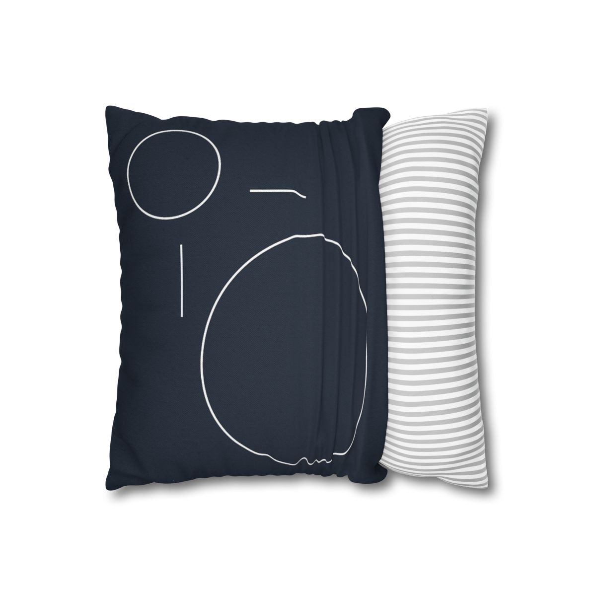 Offset Ring And Bar Constellation soft cotton pillow cases