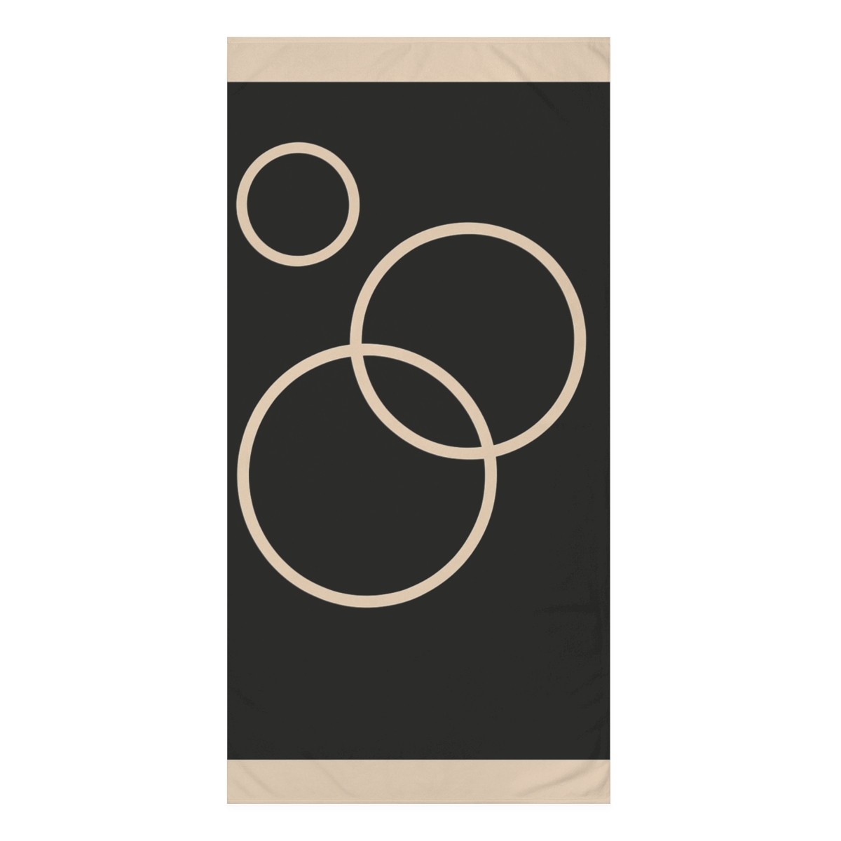 Offset Ring Triad soft cotton towels