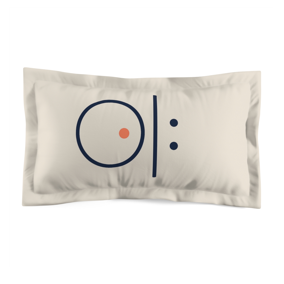 Offset Ring With Quiet Axis designer printed pillows