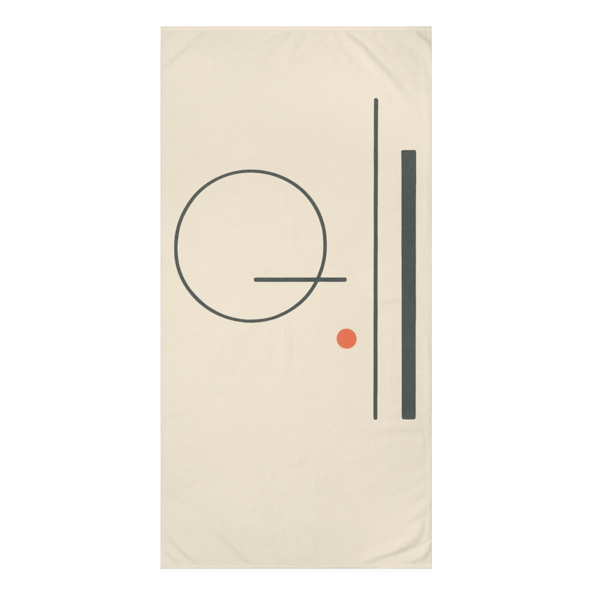 Offset Ring With Split Bars trendy hand towels