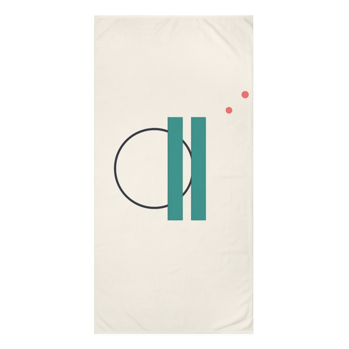 Offset Ring With Split Bars personalized bath towels