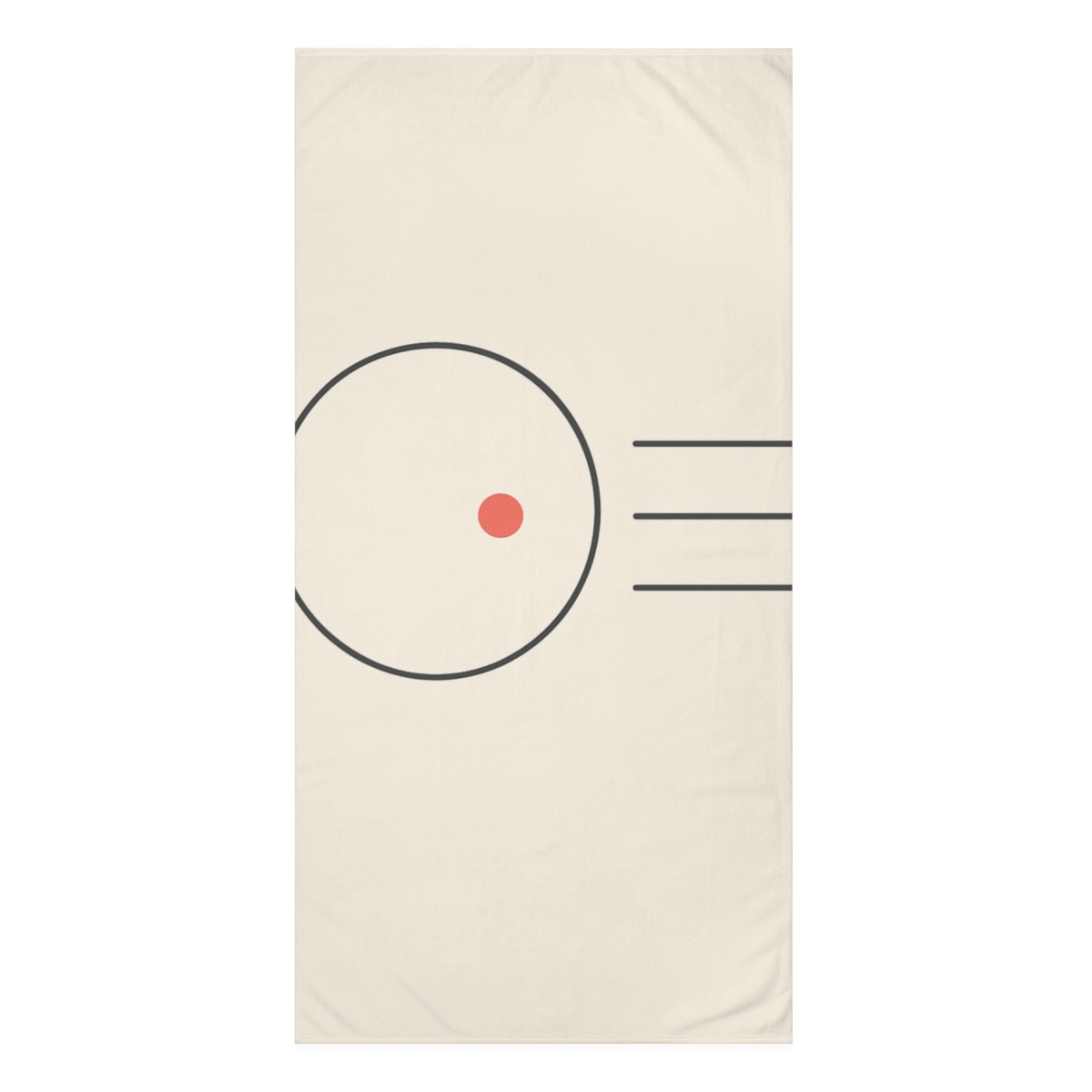 Offset Ring With Three Quiet Bars trendy hand towels