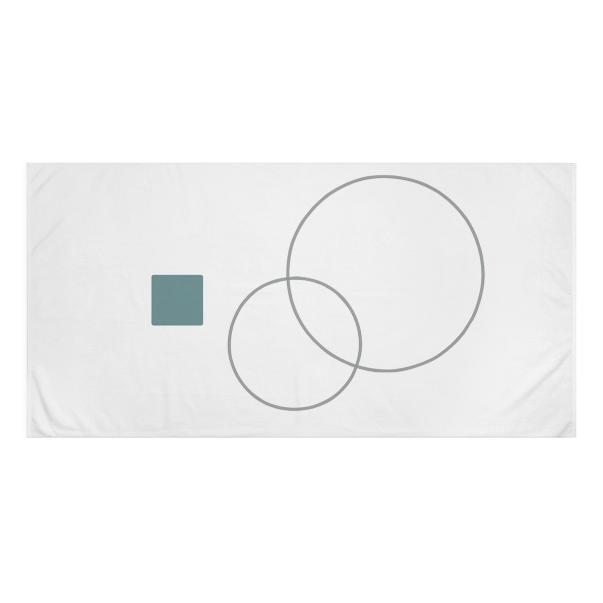 Offset Rings With Lone Anchor stylish beach towels