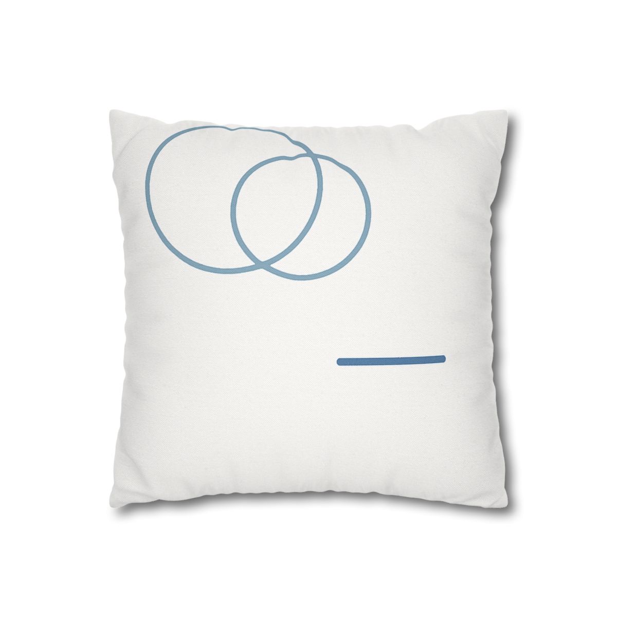 Offset Rings With Quiet Line trendy patterned pillow cases