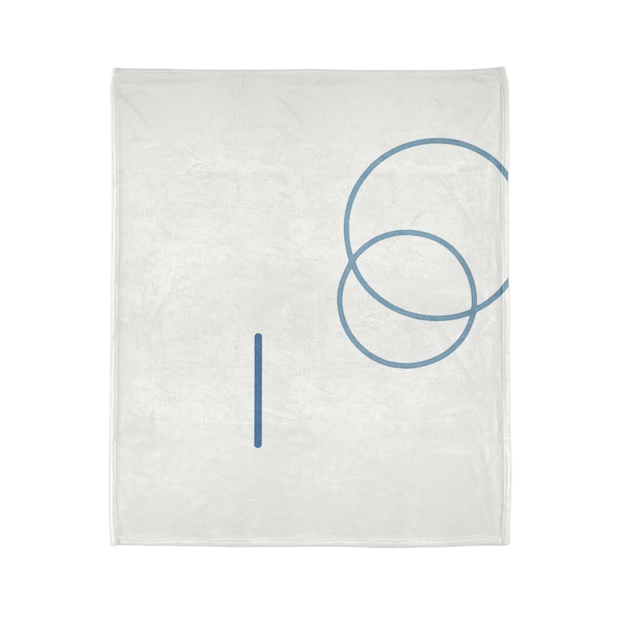 Offset Rings With Quiet Line trendy patterned blankets