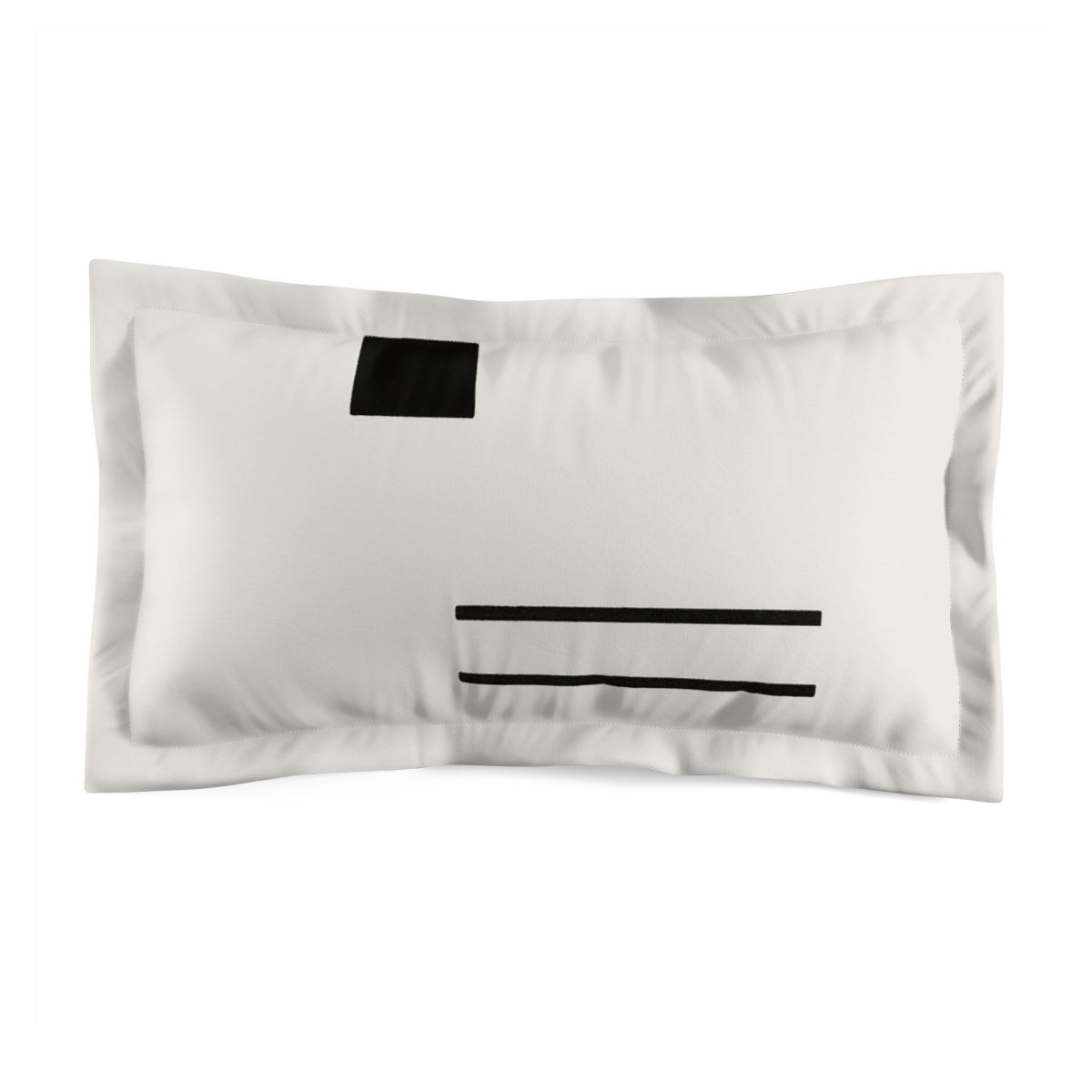 Offset Square And Parallel Bar Pair trendy accent pillows