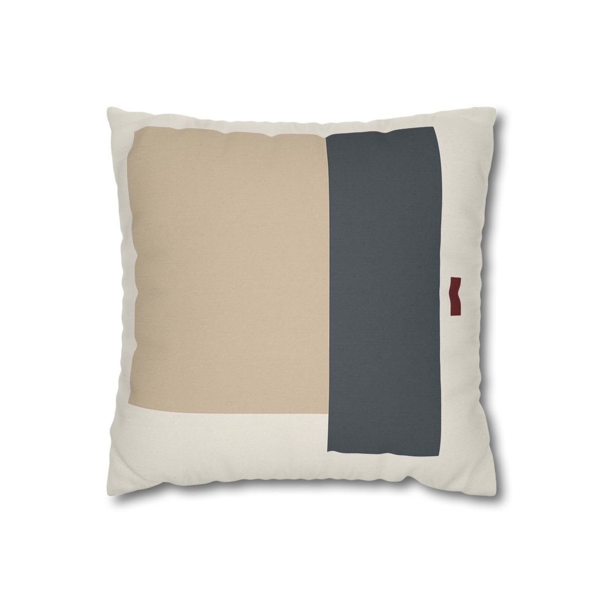 Offset Squares With Calm Corridor designer print pillow cases