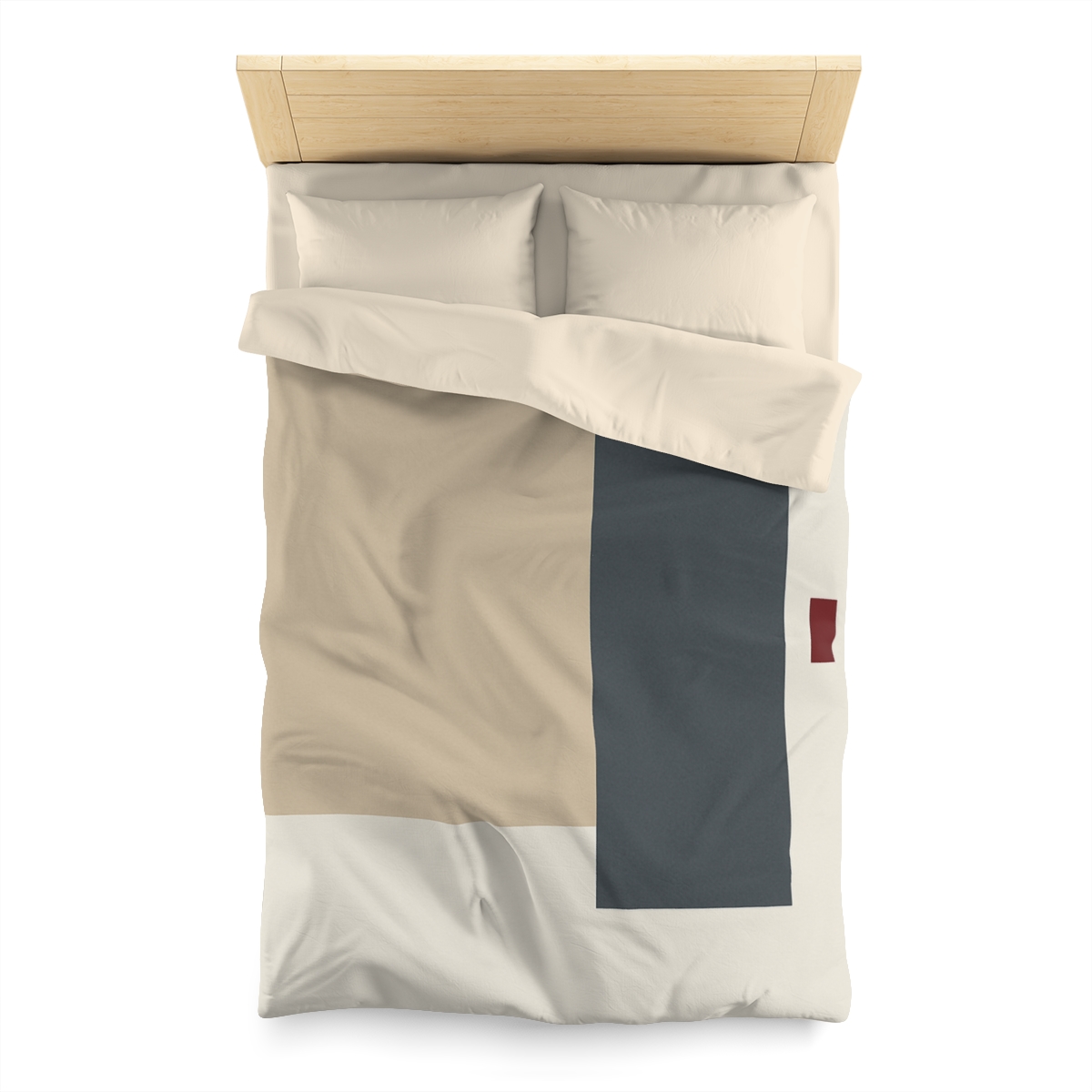 Offset Squares With Calm Corridor warm winter duvets