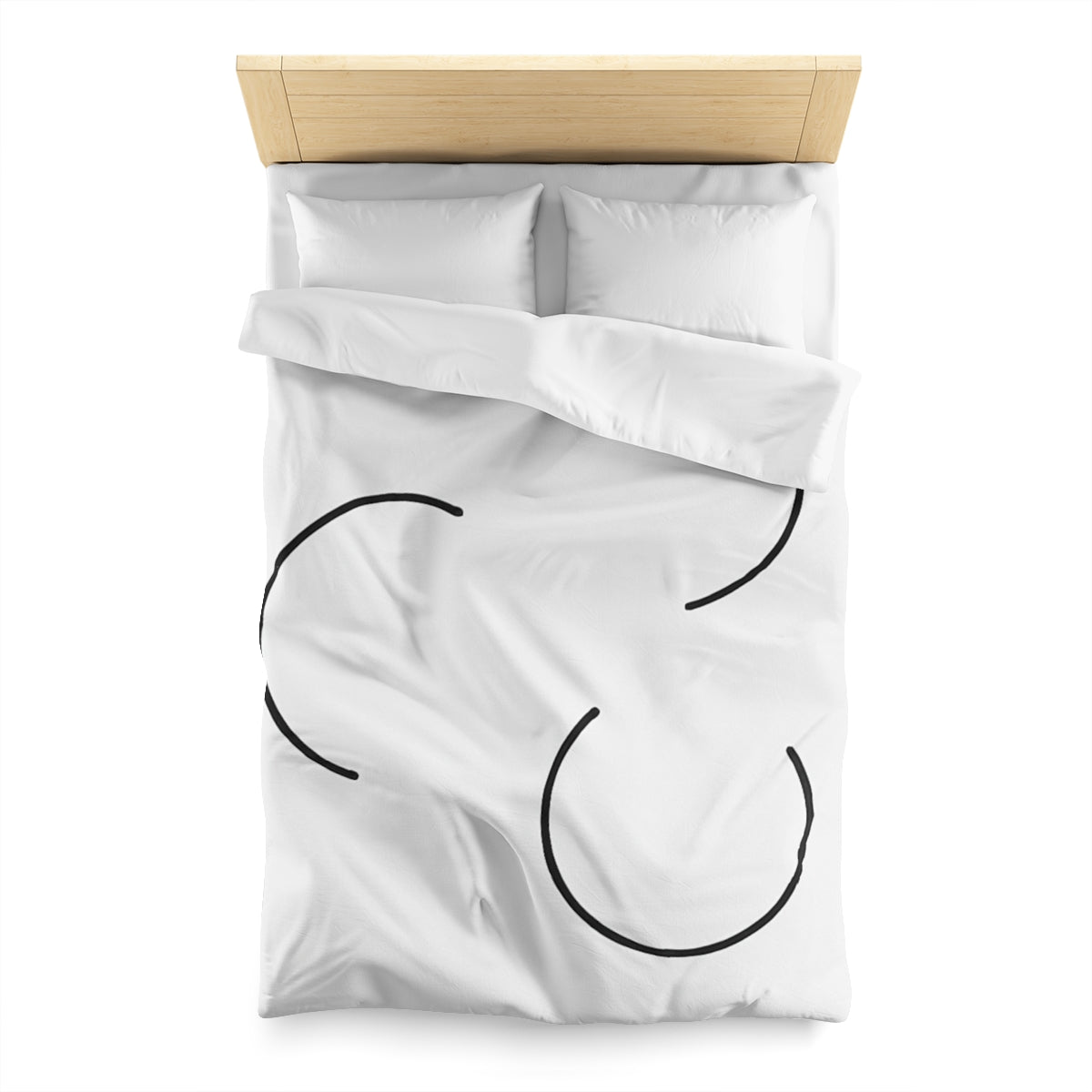 Offset Trio of Arcs Duvet