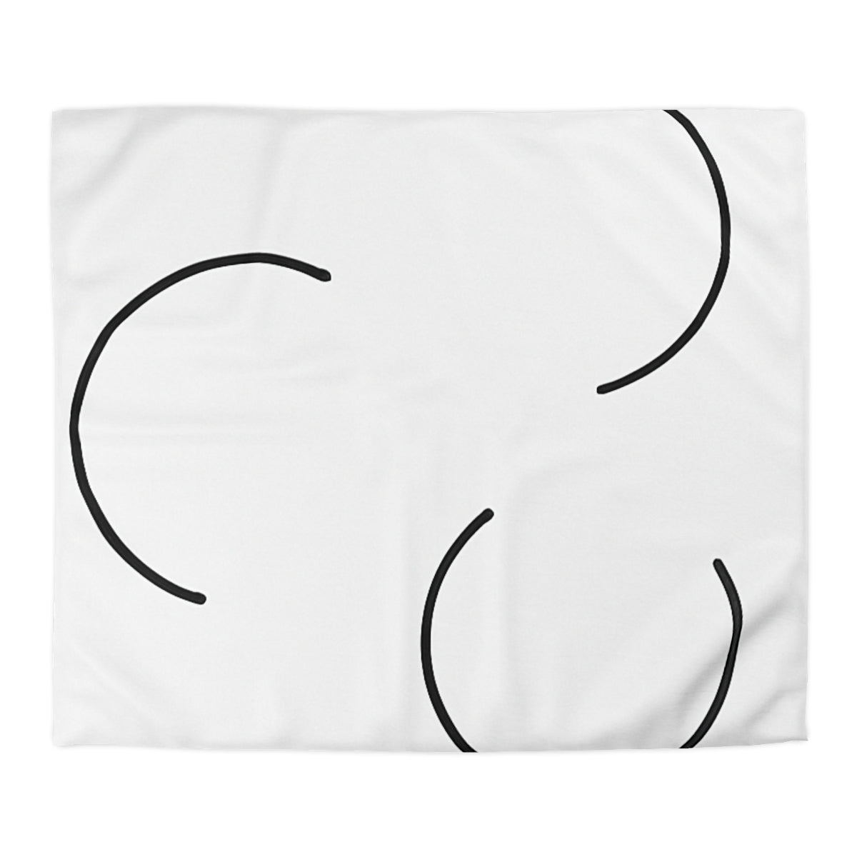 Offset Trio of Arcs Duvet