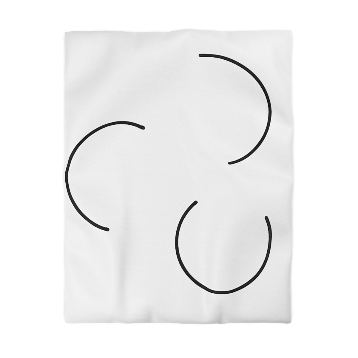 Offset Trio of Arcs Duvet