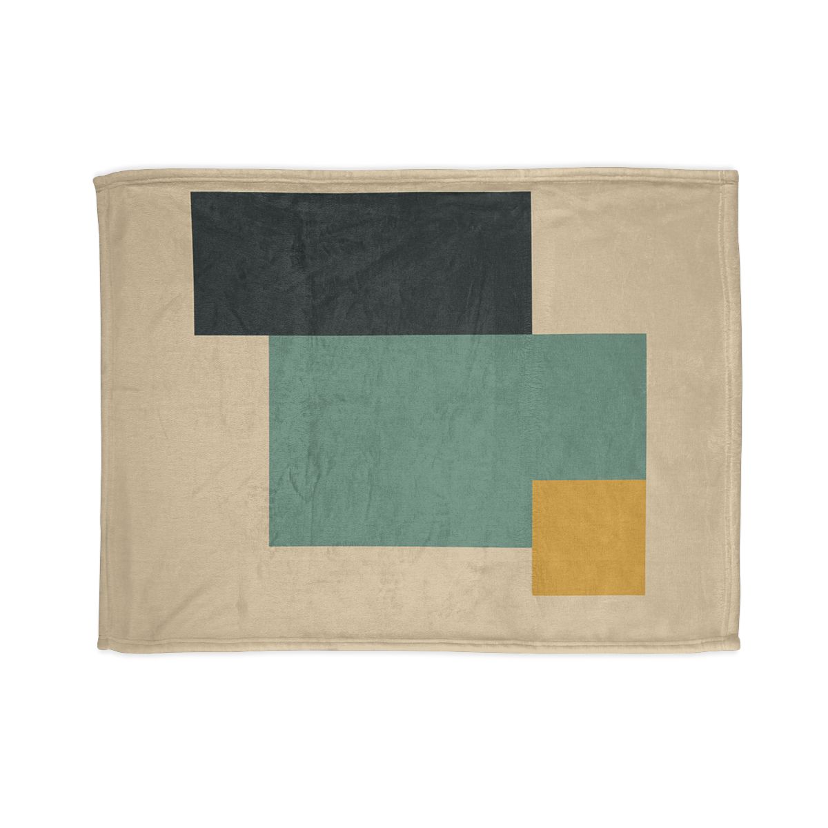 Offset Trio Of Blocks custom blankets