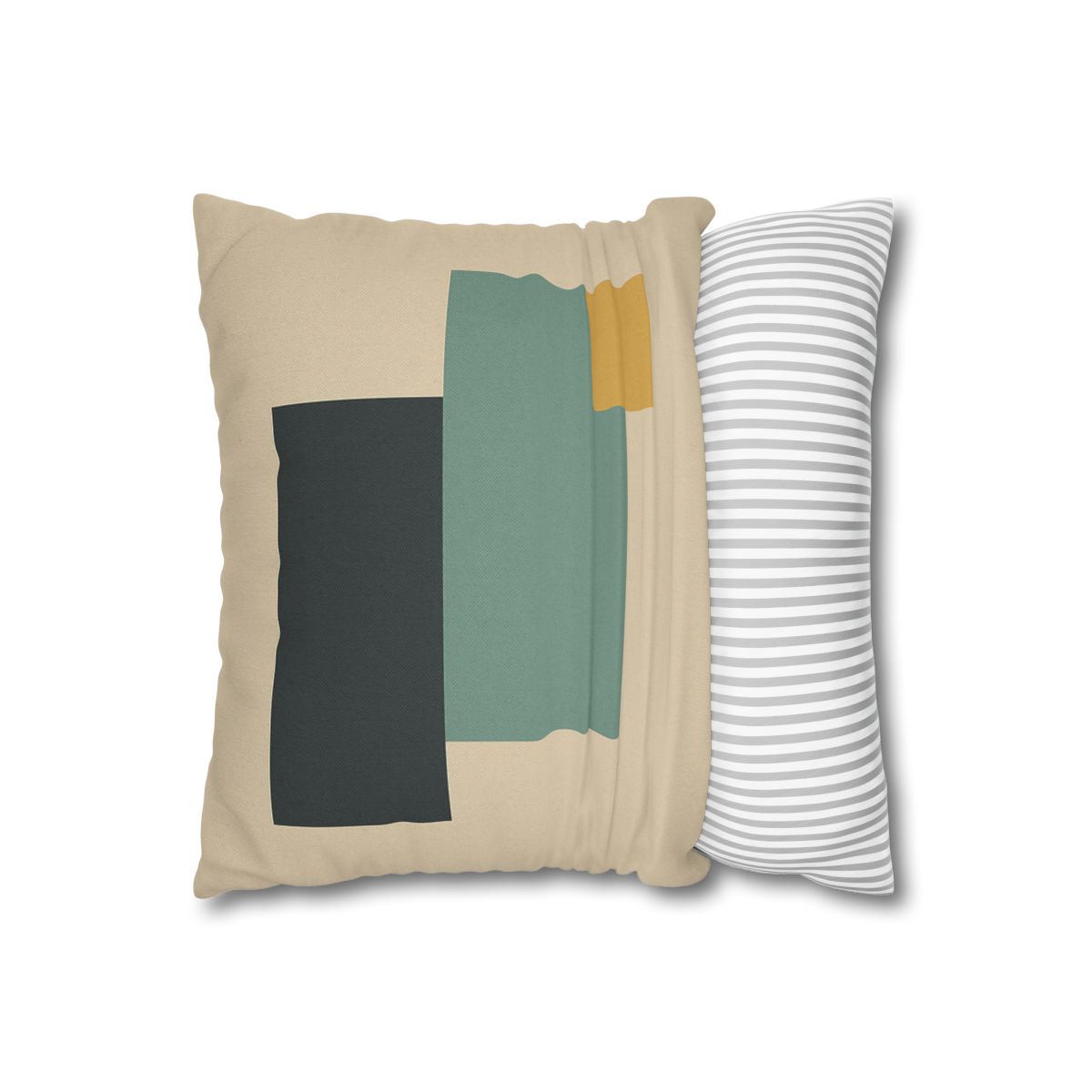 Offset Trio Of Blocks comfortable bedding pillow covers