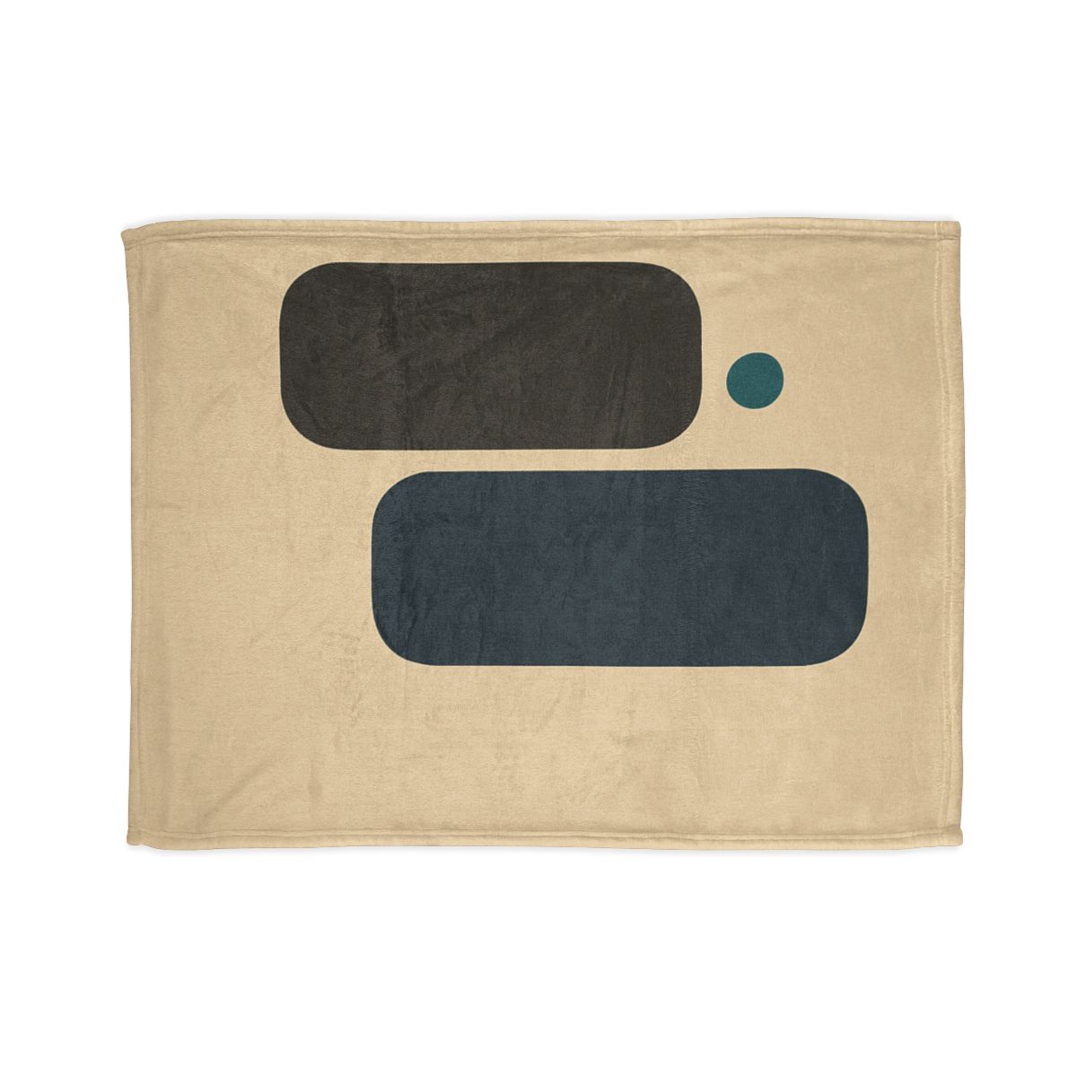 Offset Trio Of Rounded Bars trendy patterned blankets