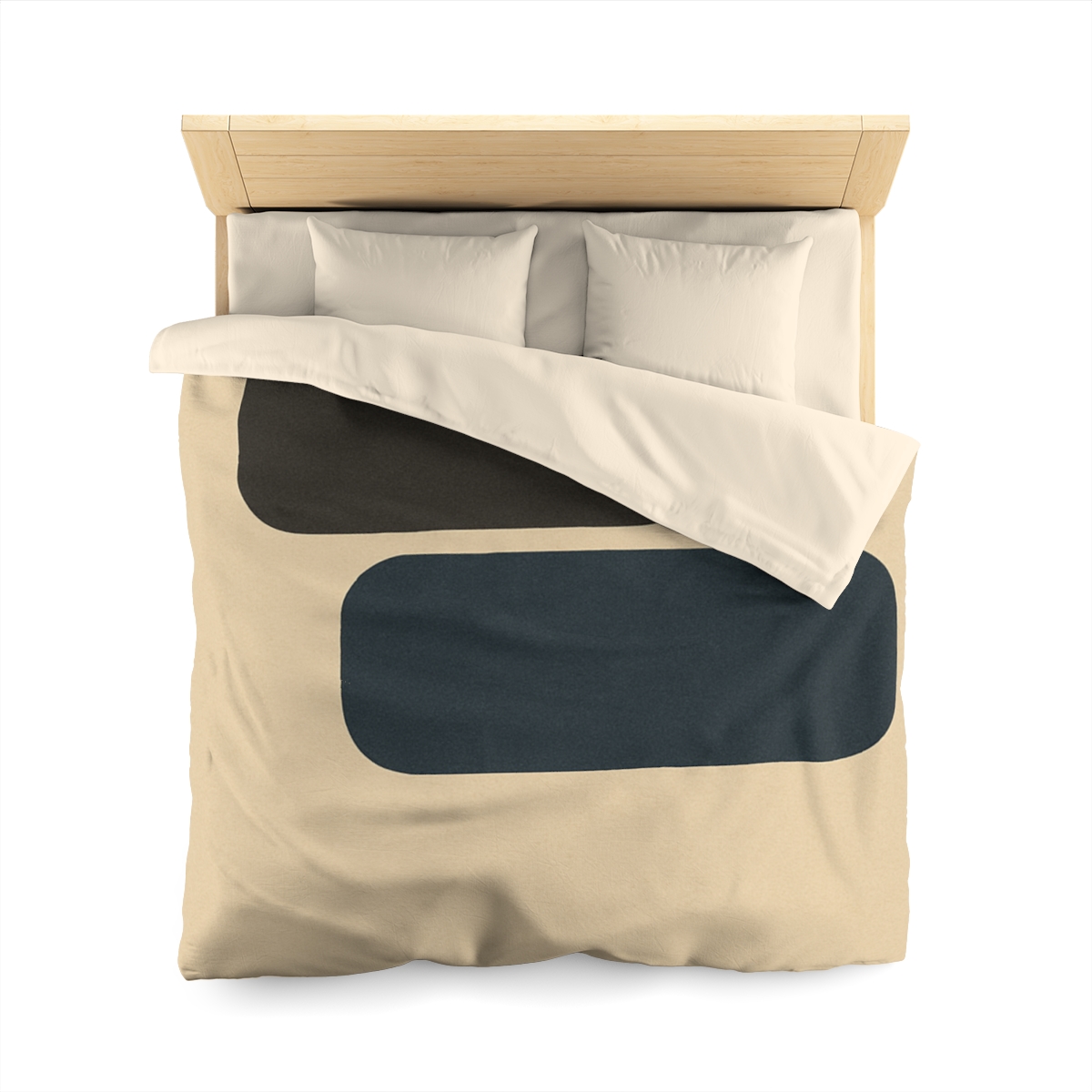 Offset Trio Of Rounded Bars soft comforter duvets