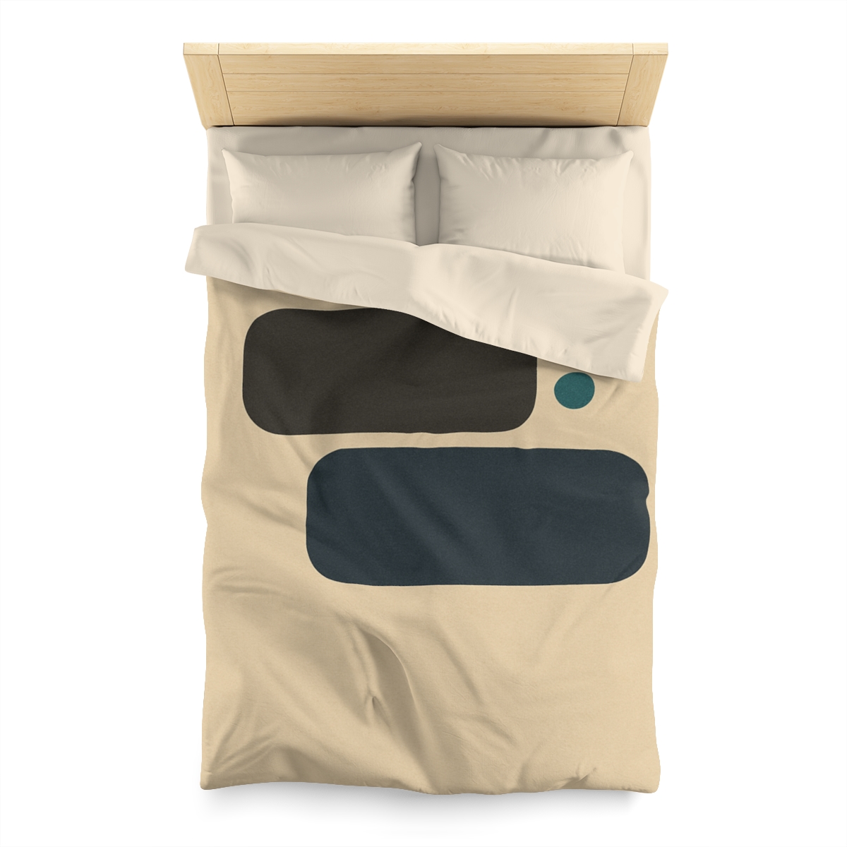 Offset Trio Of Rounded Bars soft comforter duvets