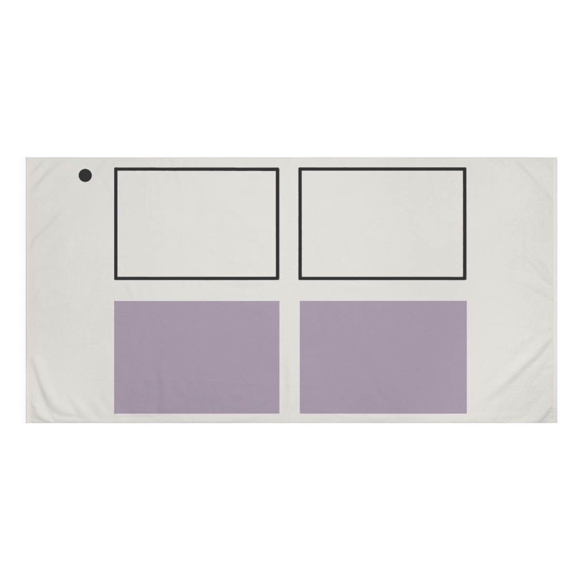 Offset Window Quartet comfortable face towels
