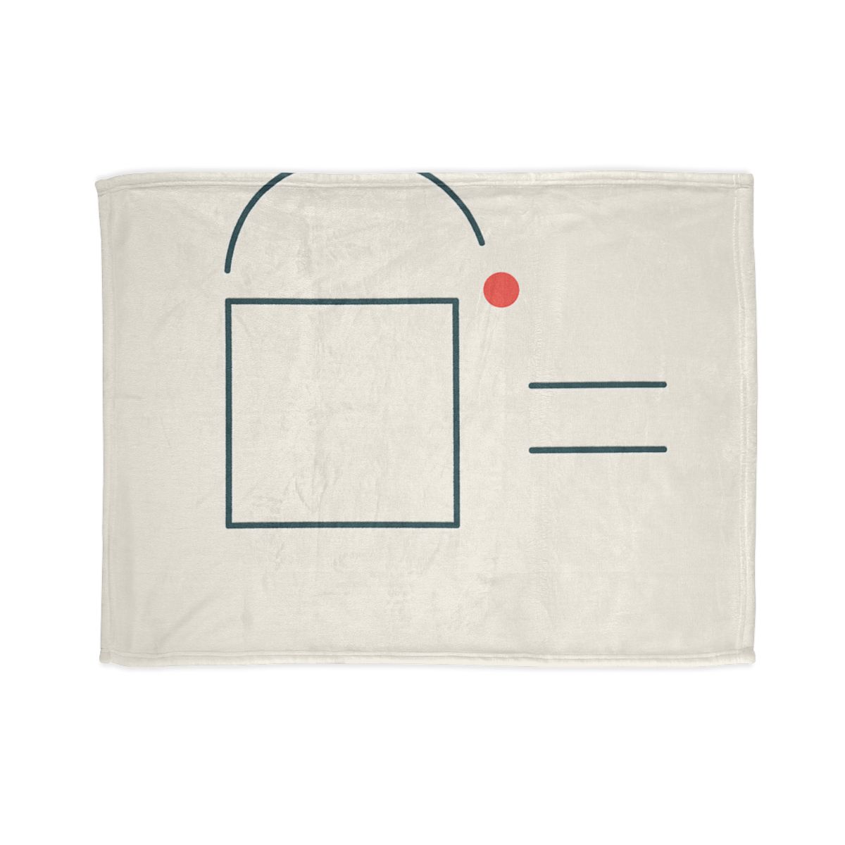 Open Frame With Drifting Arc decorative home blankets