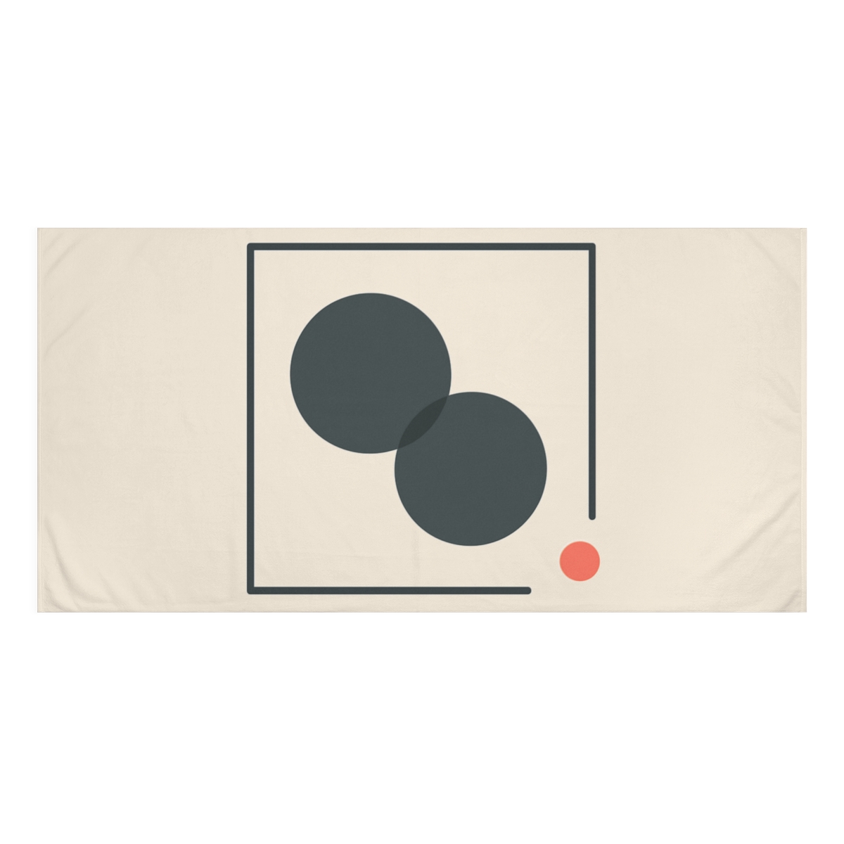 Open Frame With Drifting Pair trendy hand towels