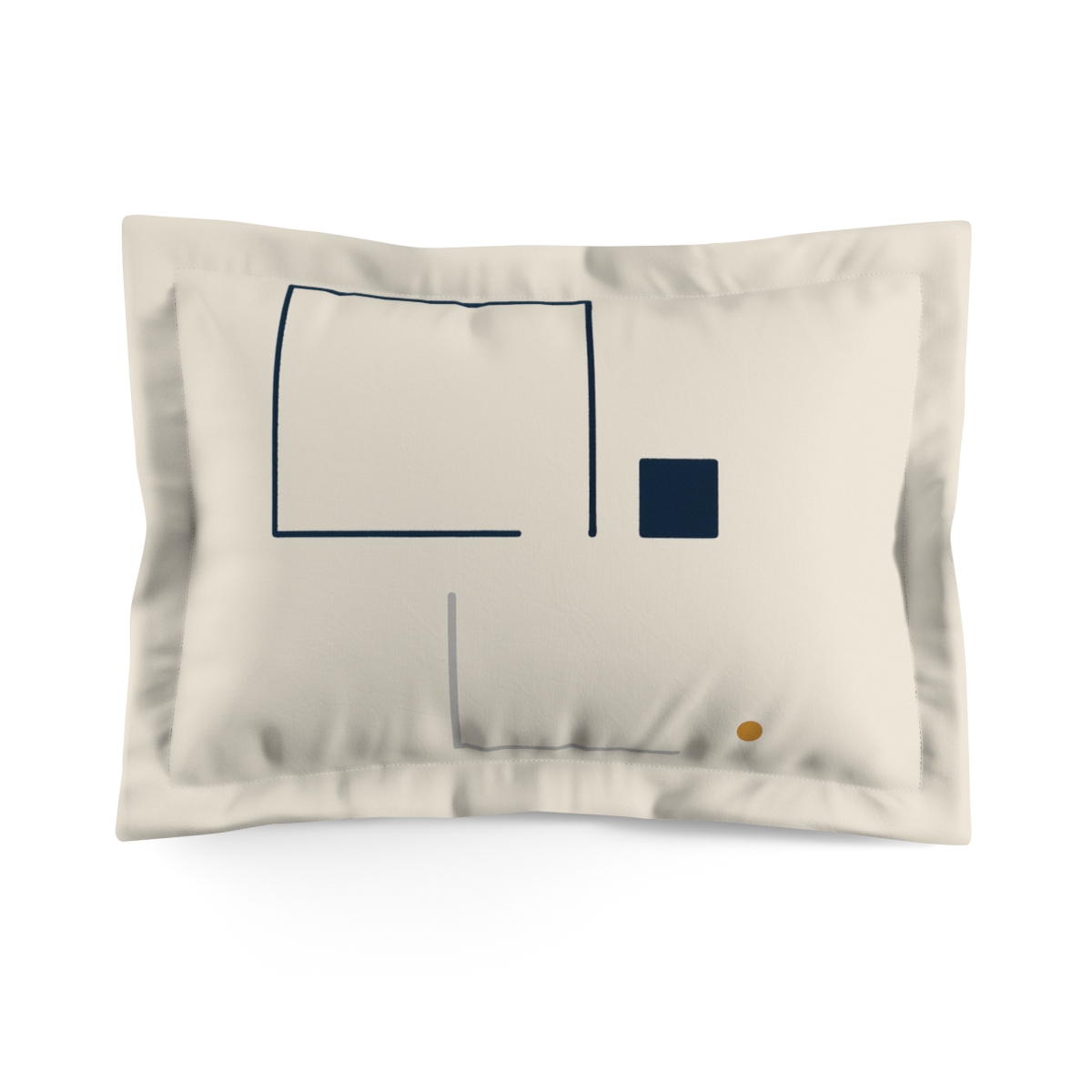 Open Frame With Missing Corner soft plush pillows