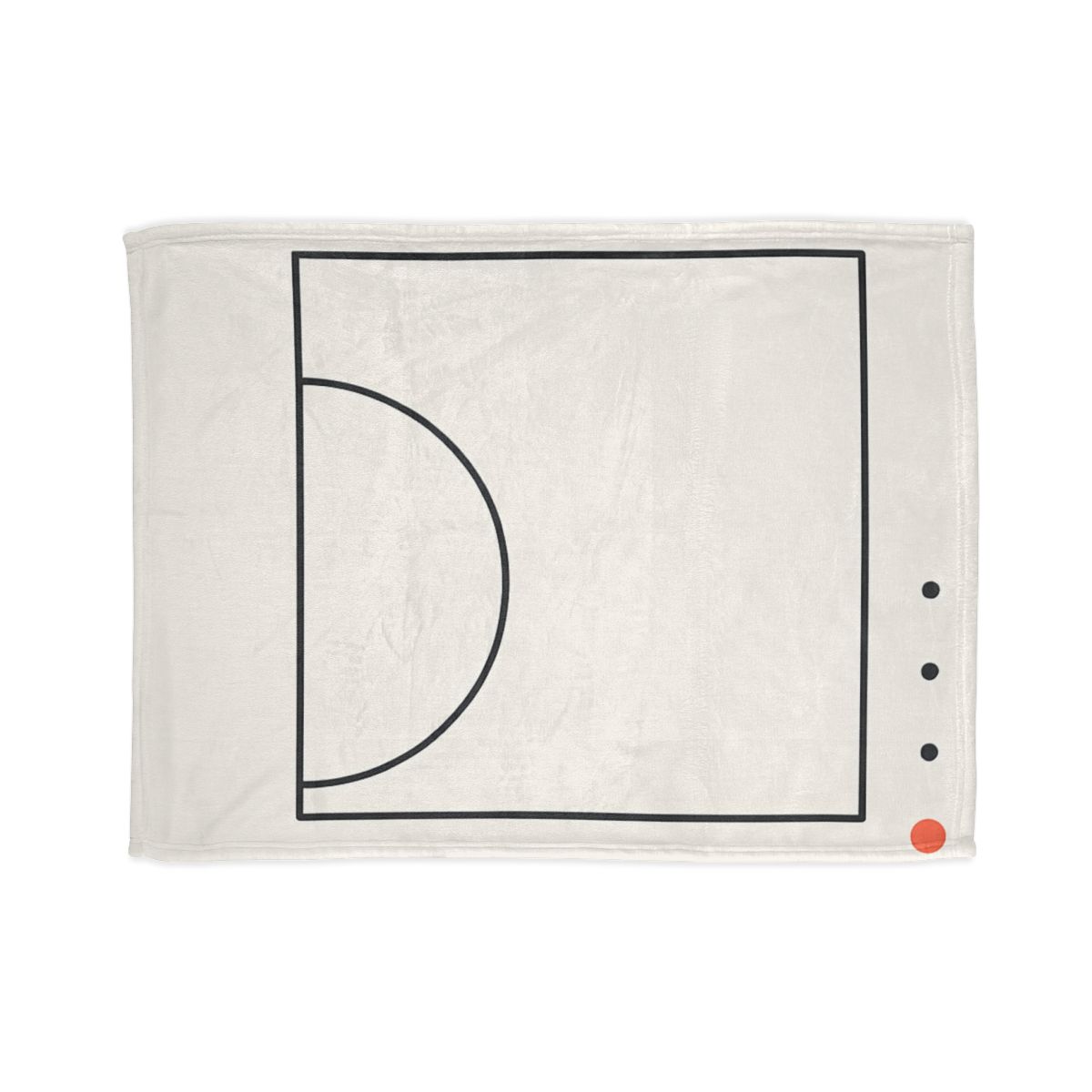 Open Frame With Offset Arc unique gift blankets