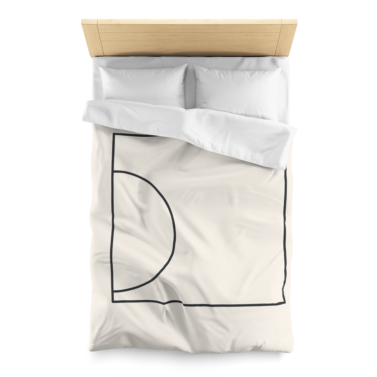 Open Frame With Offset Arc stylish duvet covers