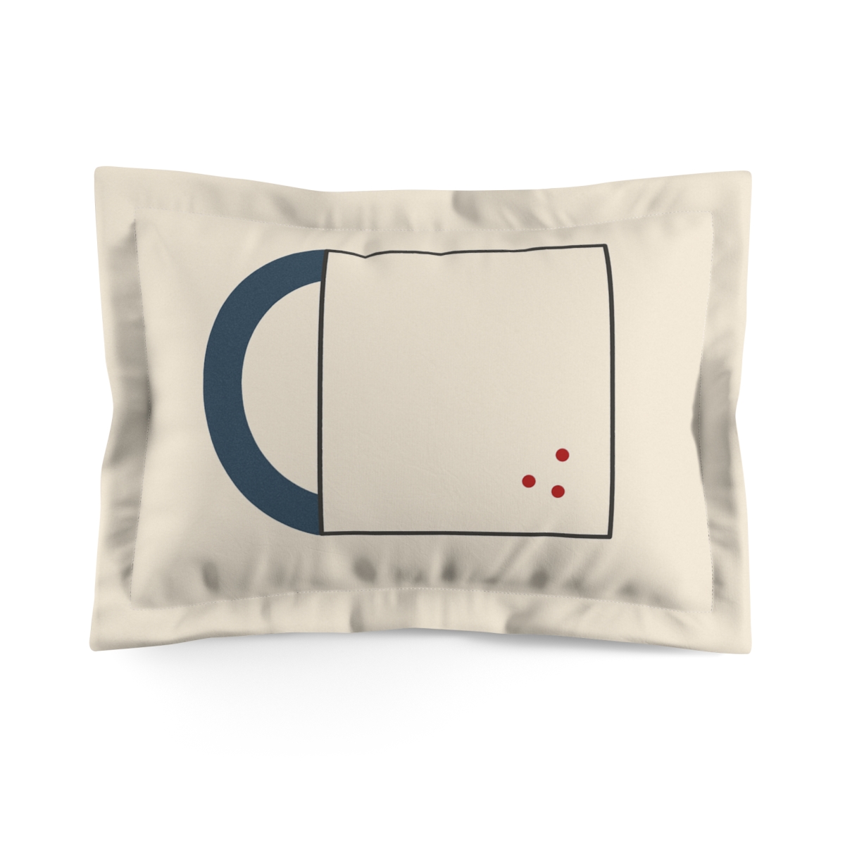 Open Frame With Offset Orbit Arc custom pillows