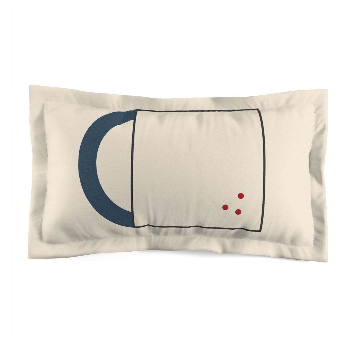 Open Frame With Offset Orbit Arc custom pillows