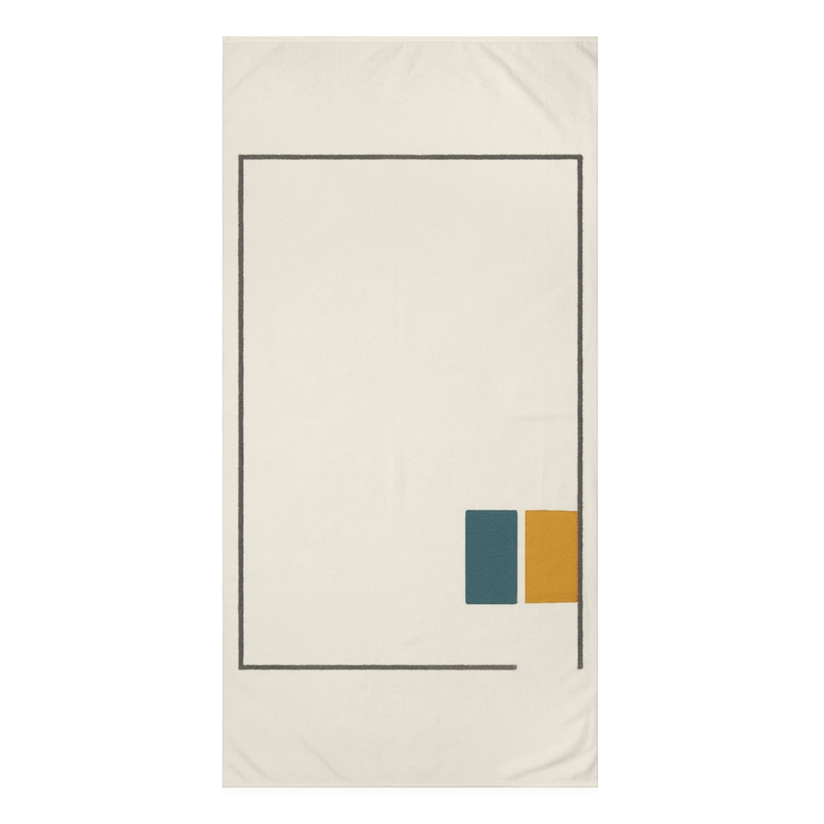Open Frame With Offset Pair stylish beach towels