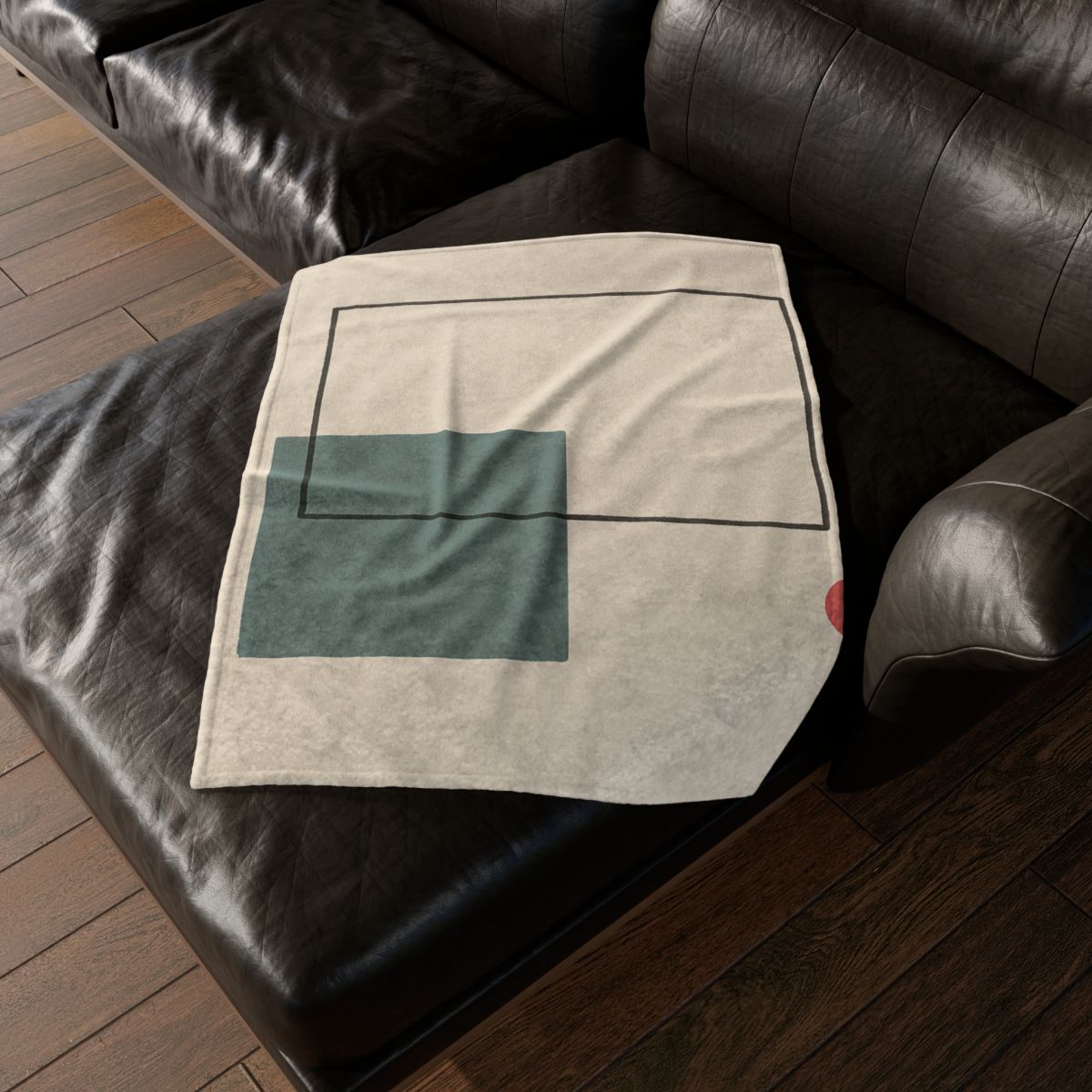 Open Frame With Quiet Spill stylish throw blankets