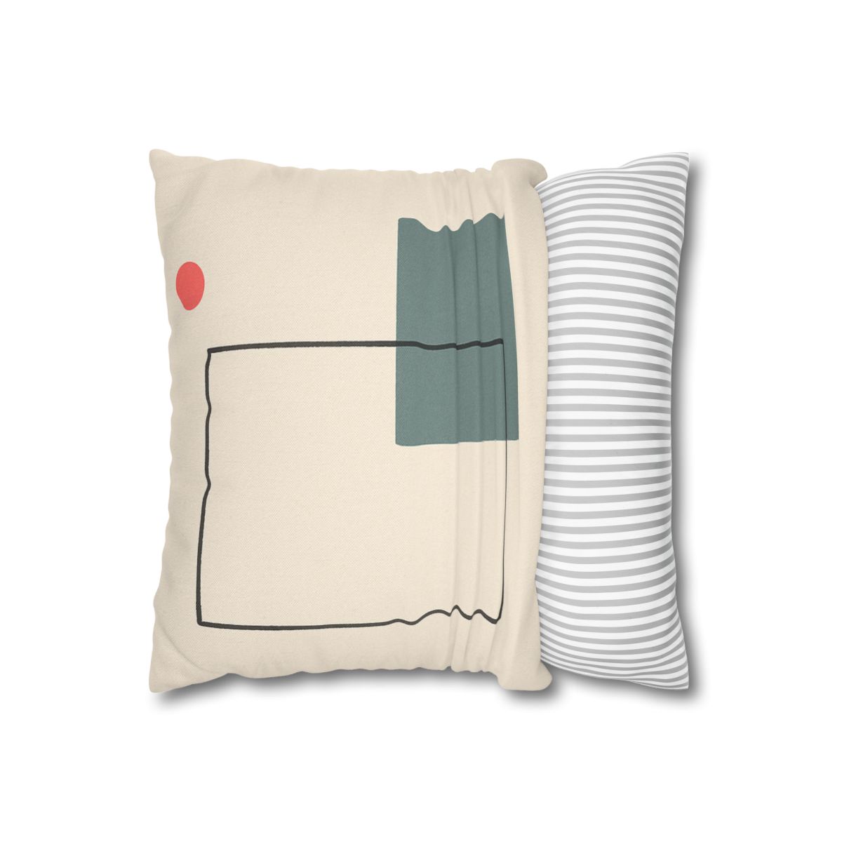 Open Frame With Quiet Spill personalized pillow covers